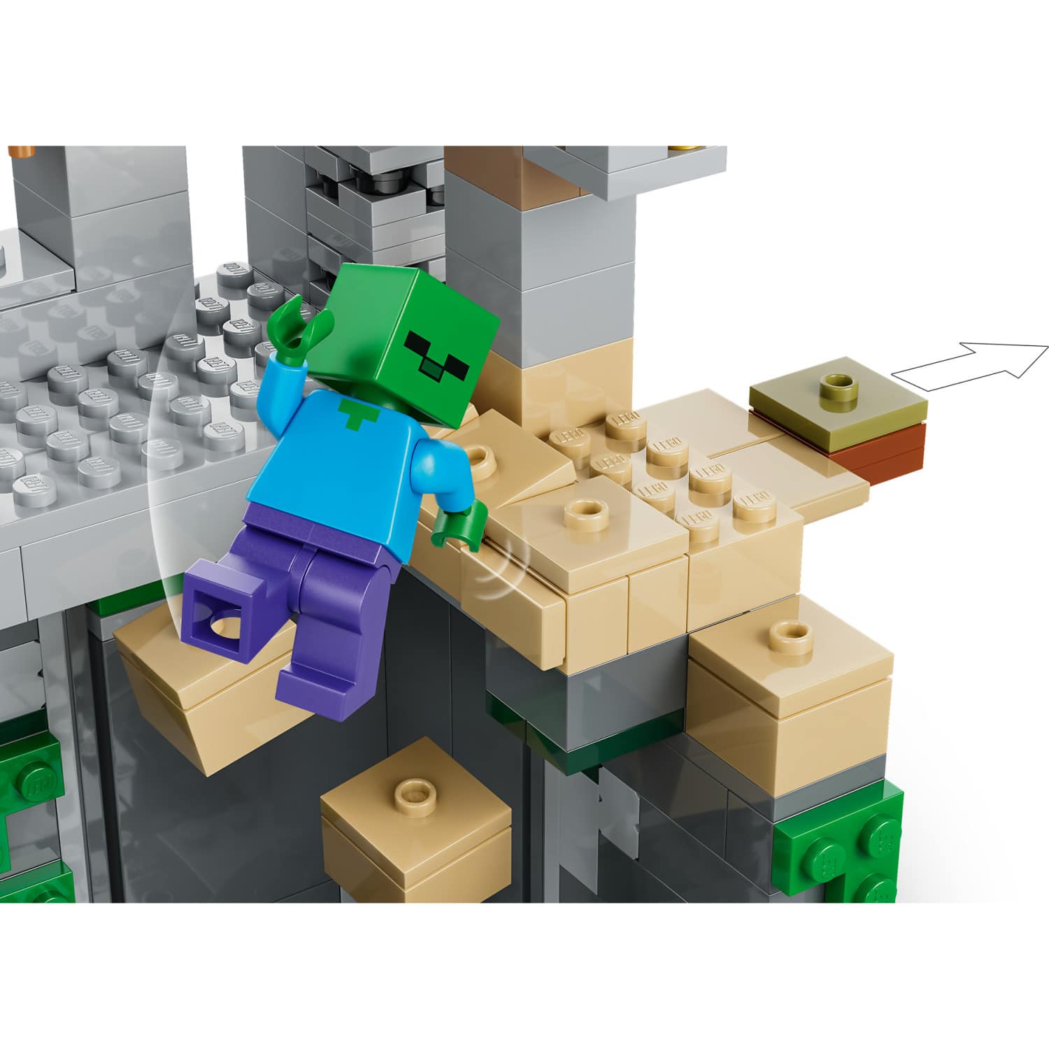 LEGO 21587 Zombie Dungeon - Minecraft