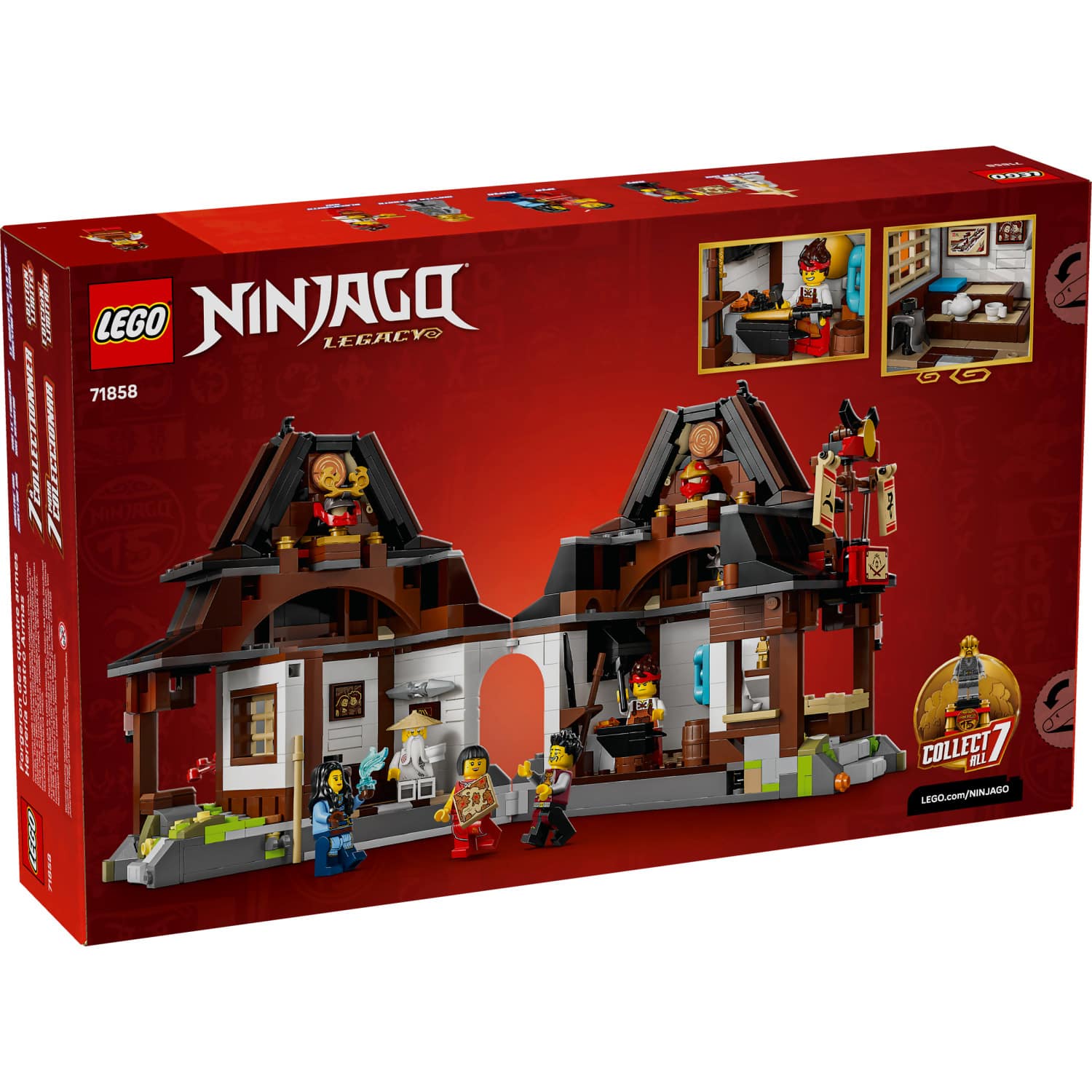LEGO 71858 Four Weapons Blacksmith 15th Anniversary - Ninjago