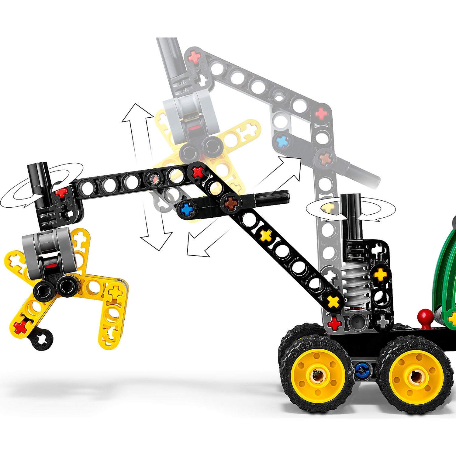 LEGO 42218 John Deere 1470H Wheeled Harvester - Technic