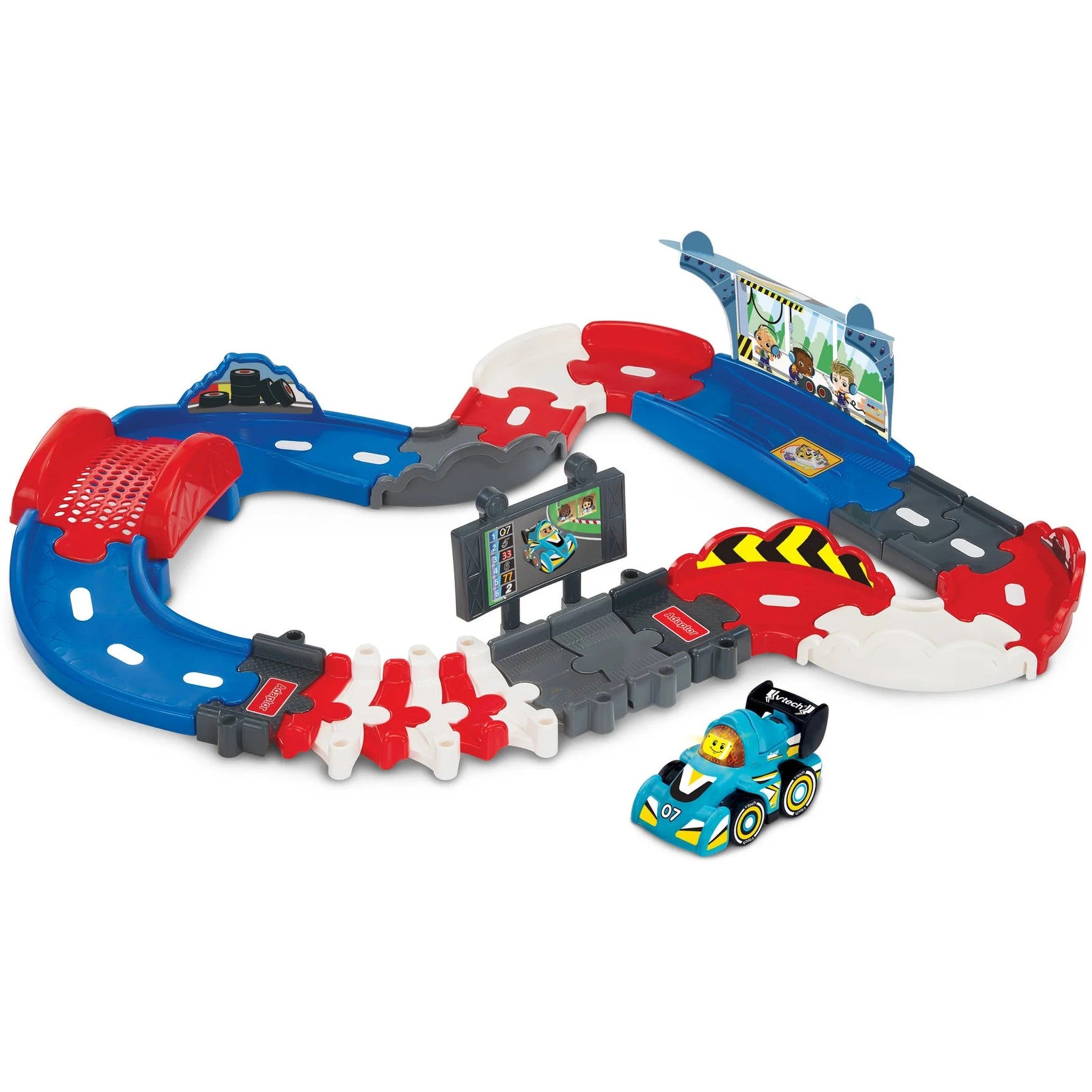 Vtech - Toot-Toot Drivers V Racers Pit Stop Playset