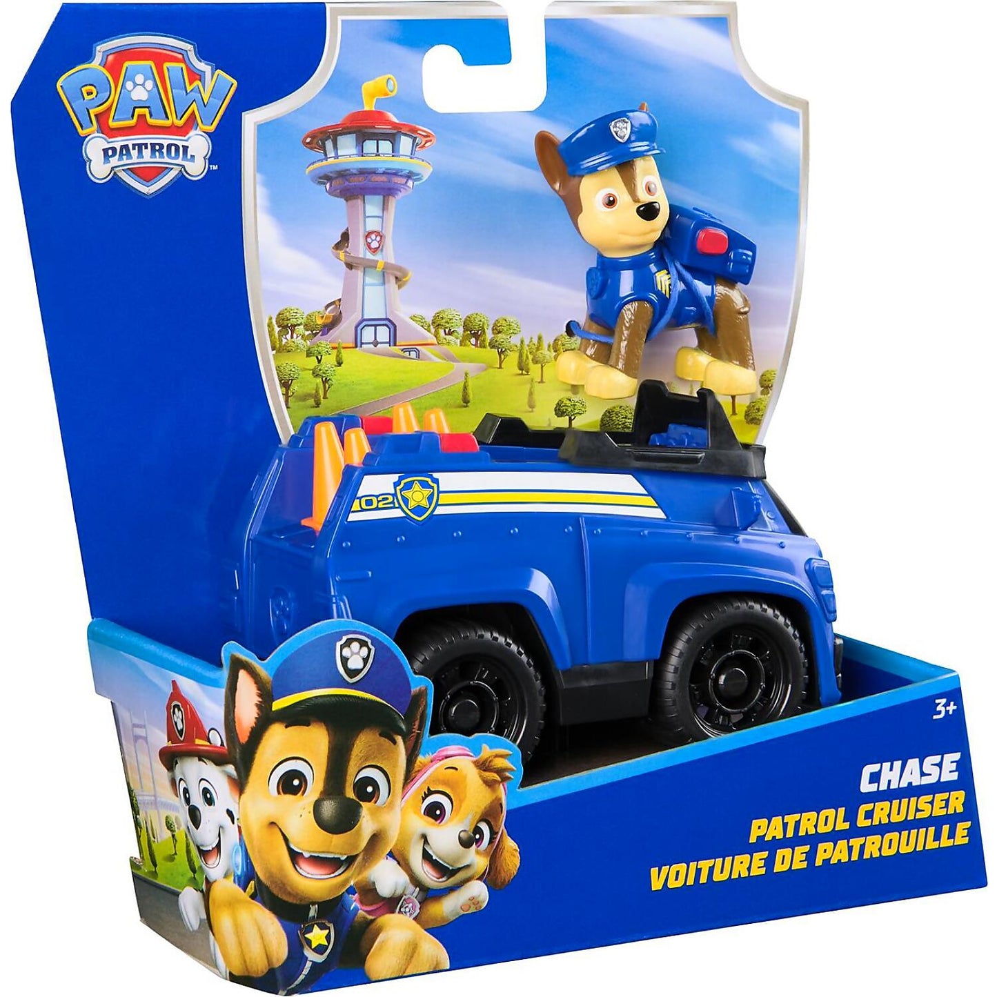 Paw Patrol - Chase Patrol Cruiser Rescue Vehicle - Spin Master