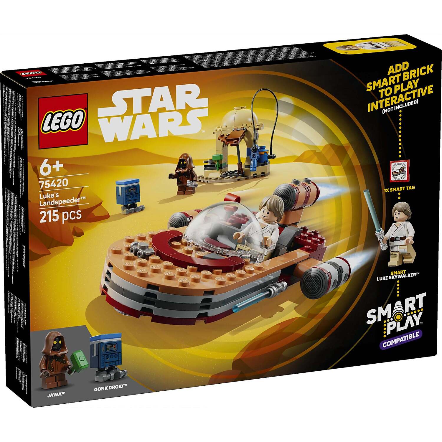 LEGO 75420 SMART Play Compatible: Luke's Landspeeder - Star Wars