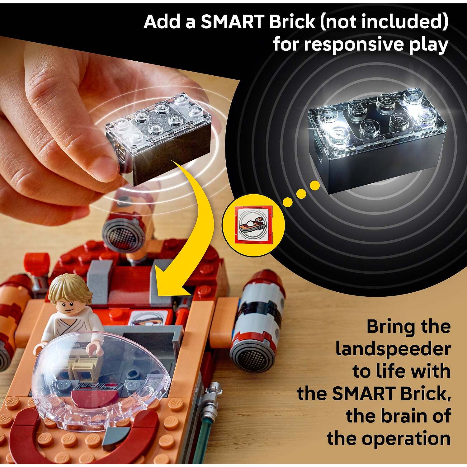LEGO 75420 SMART Play Compatible: Luke's Landspeeder - Star Wars