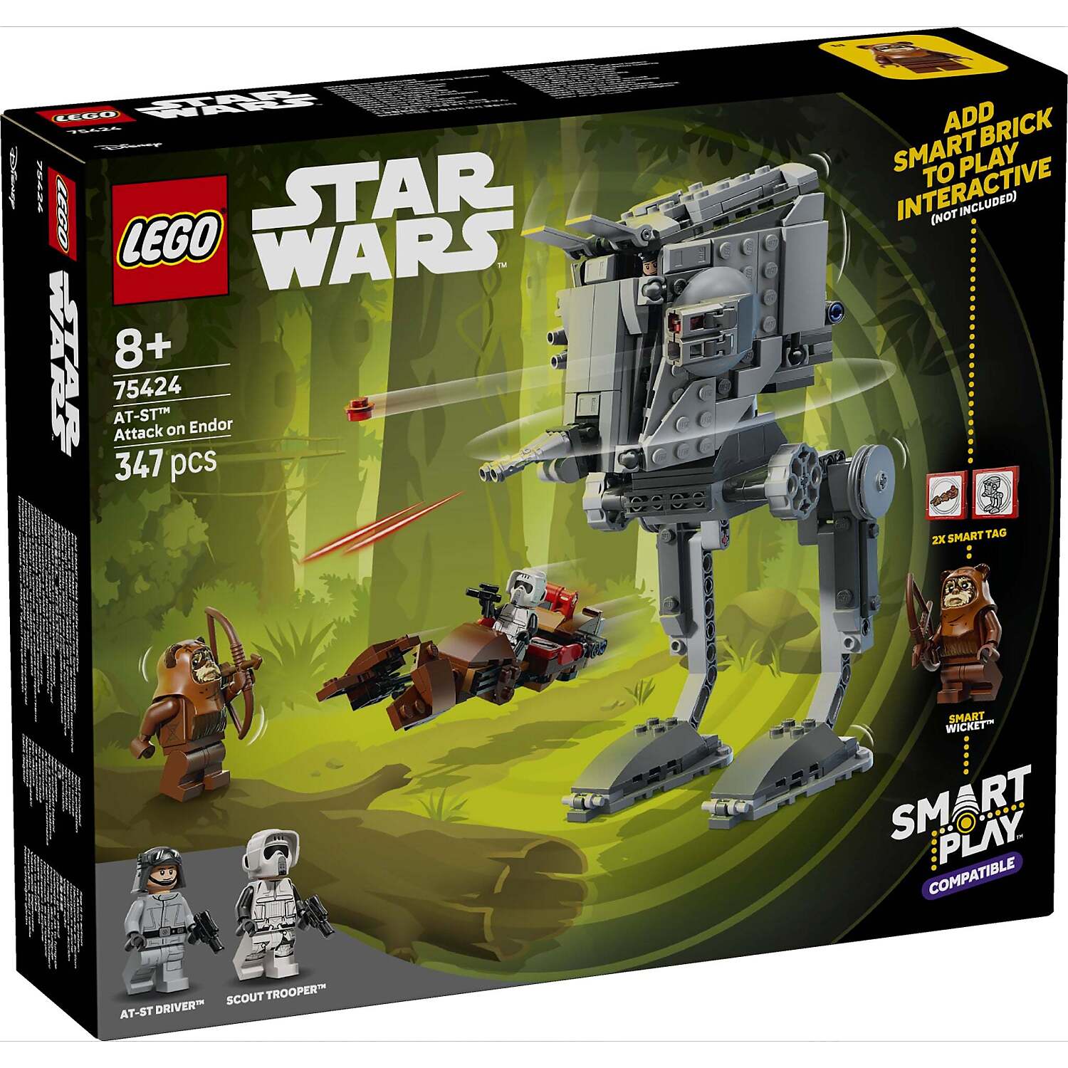 LEGO 75424 SMART Play Compatible: AT-ST Attack on Endor - Star Wars
