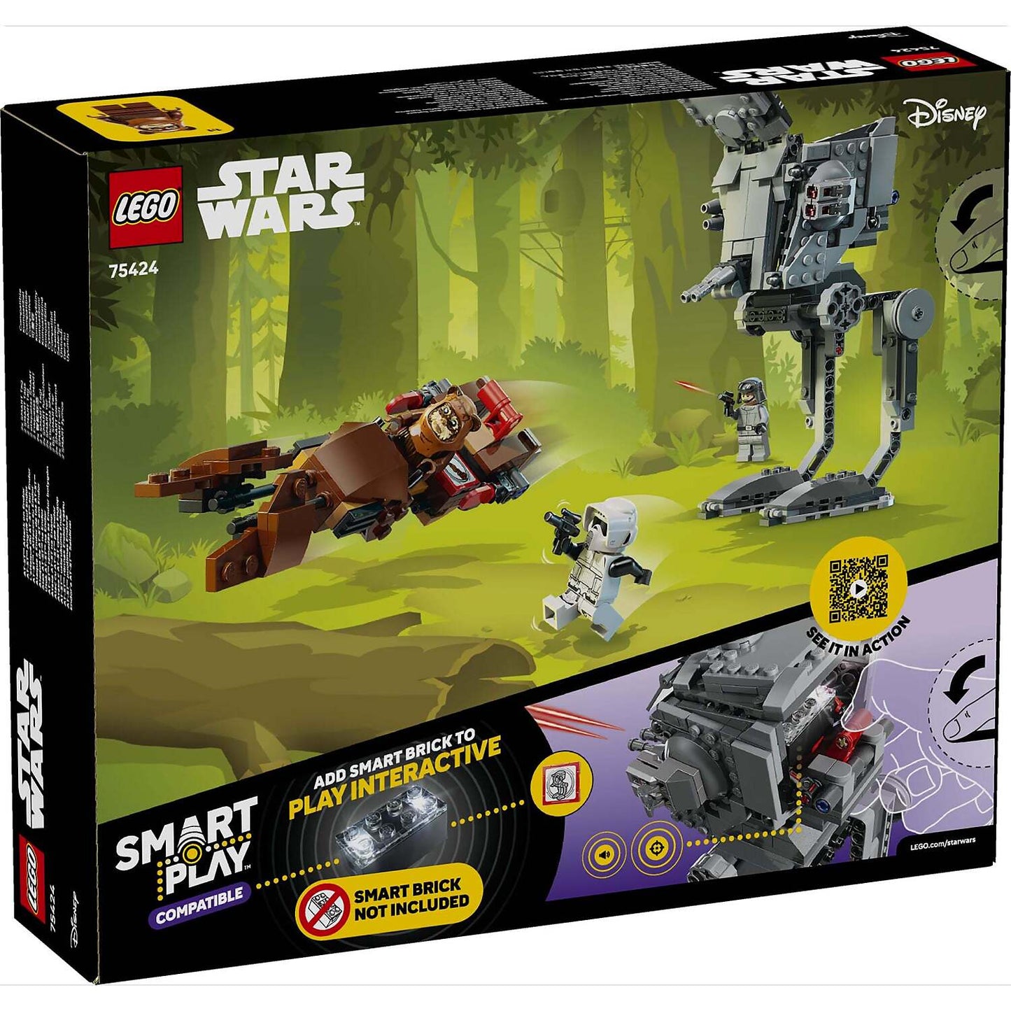 LEGO 75424 SMART Play™ Compatible: AT-ST™ Attack on Endor - Star Wars