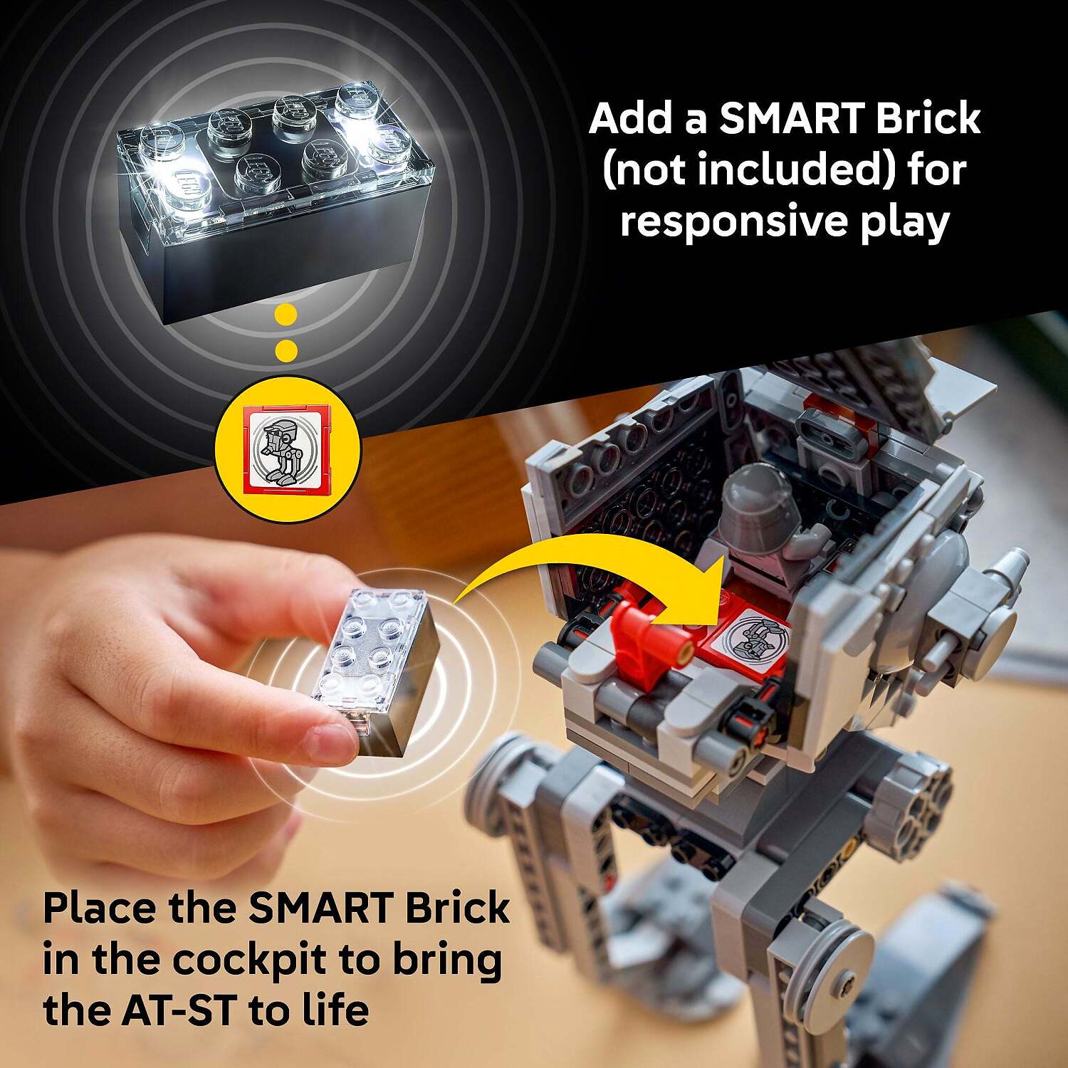 LEGO 75424 SMART Play Compatible: AT-ST Attack on Endor - Star Wars