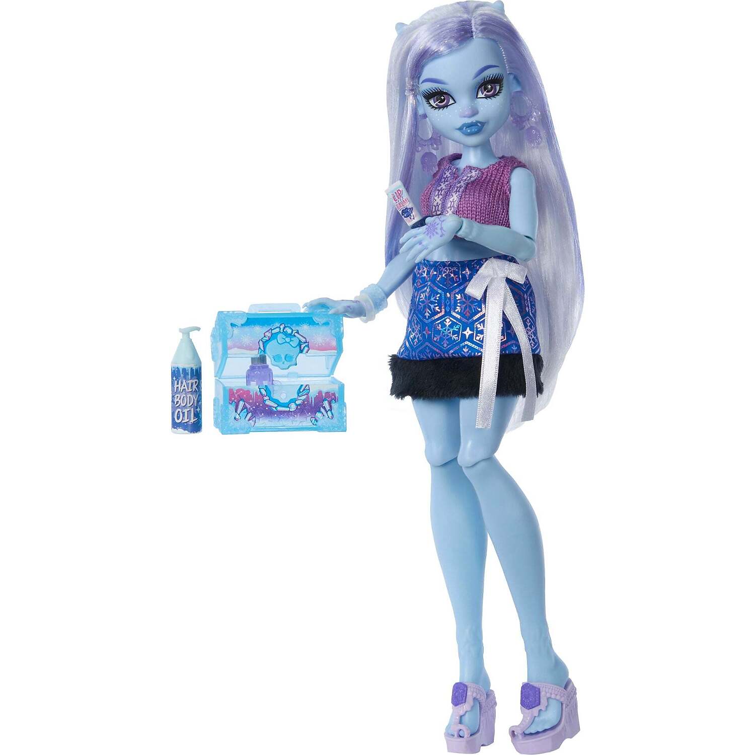 Monster High - Self-Scare Secrets Abbey Bominable Fashion Doll with 13 Surprises - Mattel