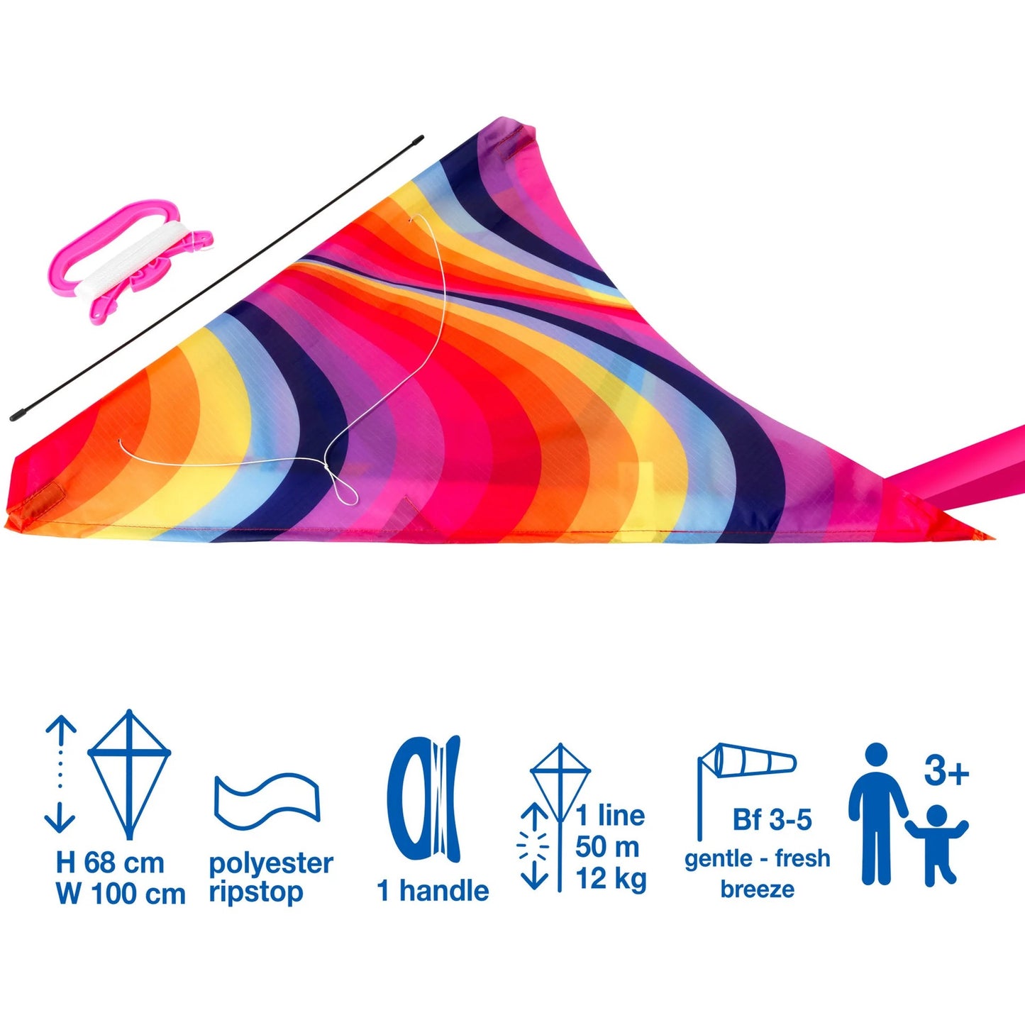 Brookite - Aurora Delta Fun Kite