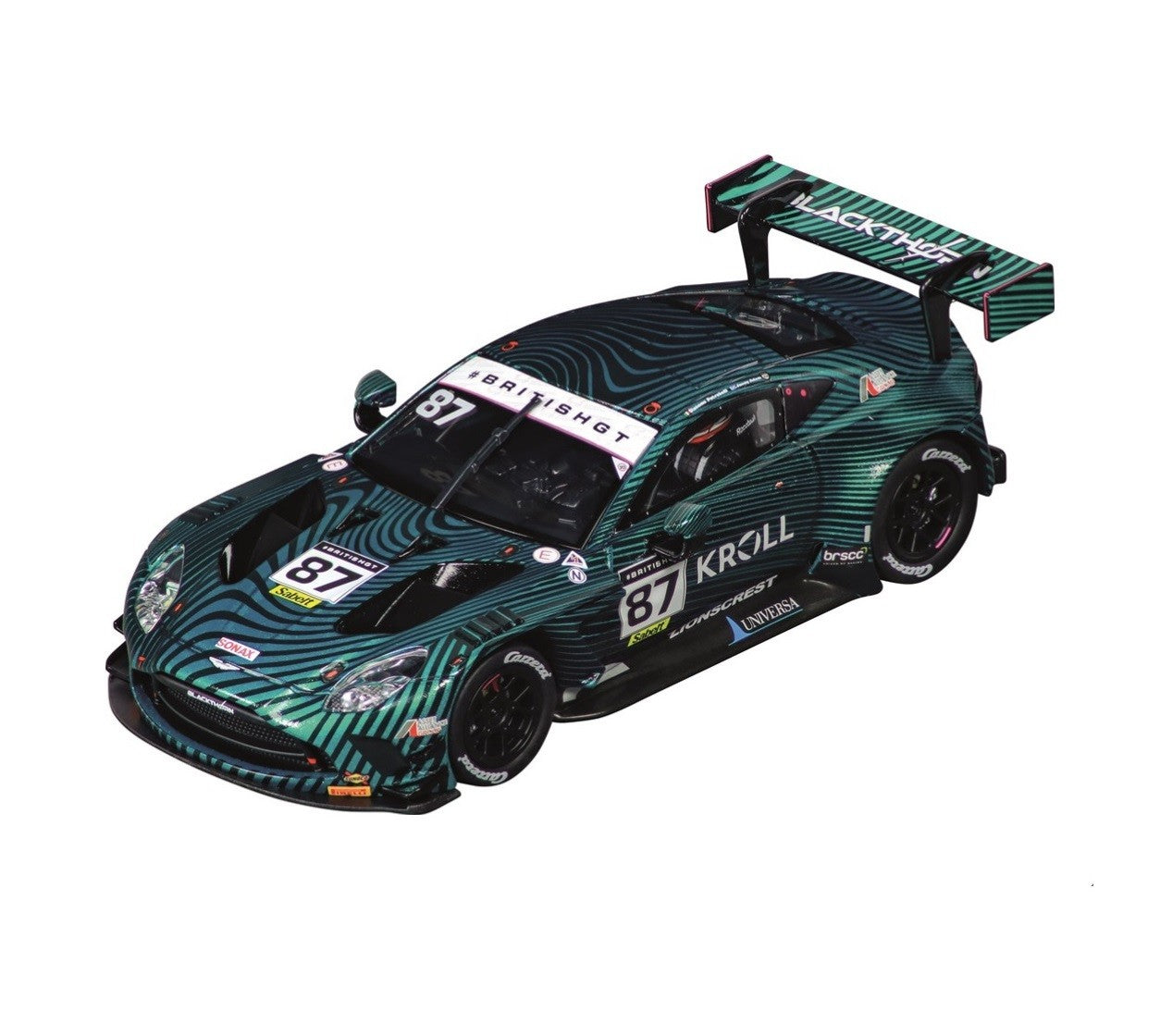 CARRERA EVOLUTION 1:32 - ASTON MARTIN VANTAGE AMR GT3 BRITISH GT 2024 #87 - SLOT CAR ALSO SUITS SCALEXTRIC