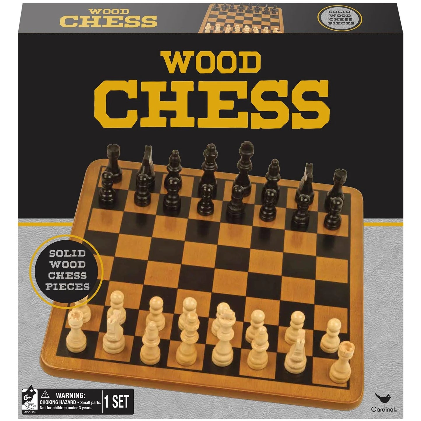 Spin Master - Games - Wood Chess Set