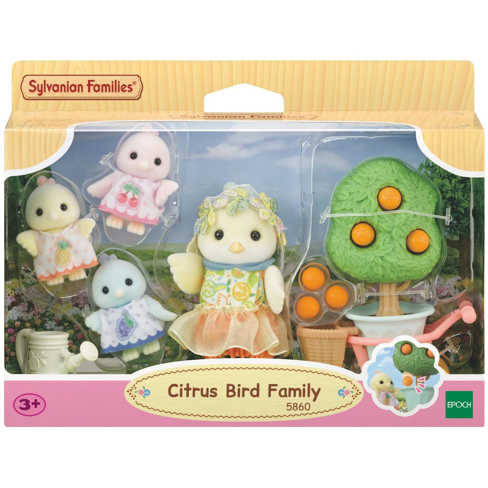 Sylvanian Families - Citrus Bird Family Playset