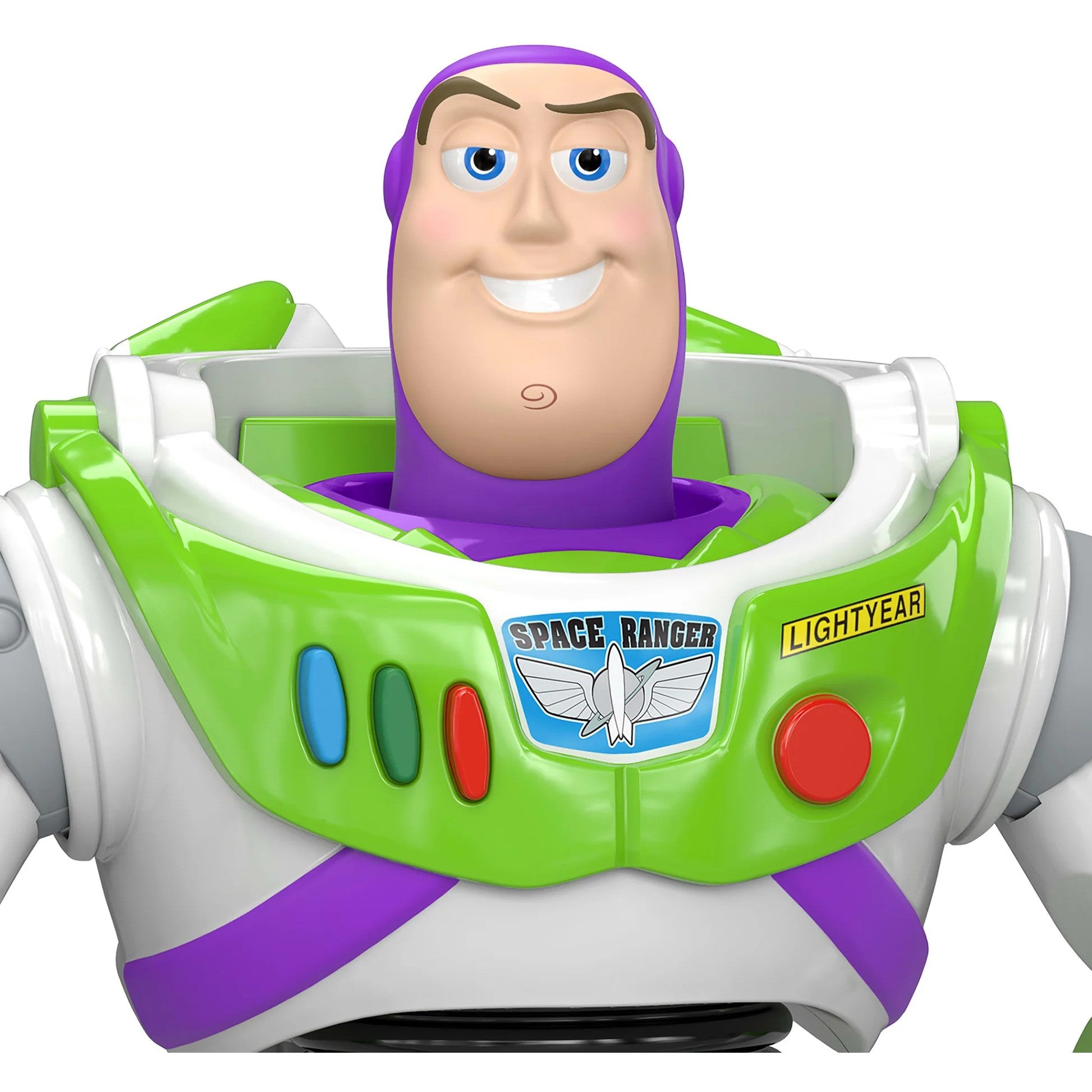 Disney - Pixar - Toy Story 5 Buzz Lightyear Action Figure 7-inch Tall 10 Posable Joints - Mattel