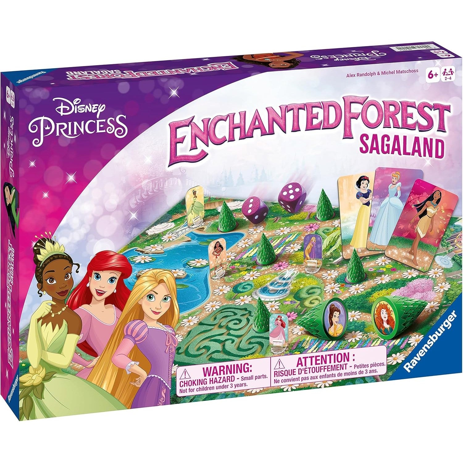 Ravensburger - Disney Princess Enchanted Forest Sagaland Game