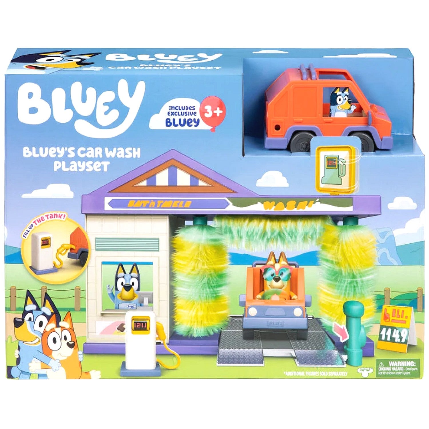 Bluey - Bluey's Car Wash Playset