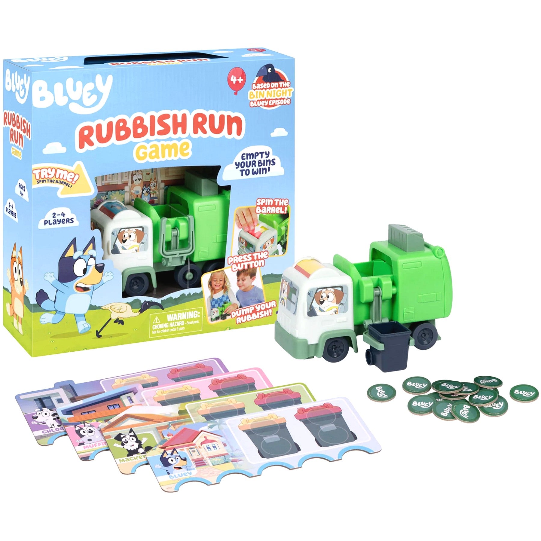 Bluey - Rubbish Run Game - Moose Games