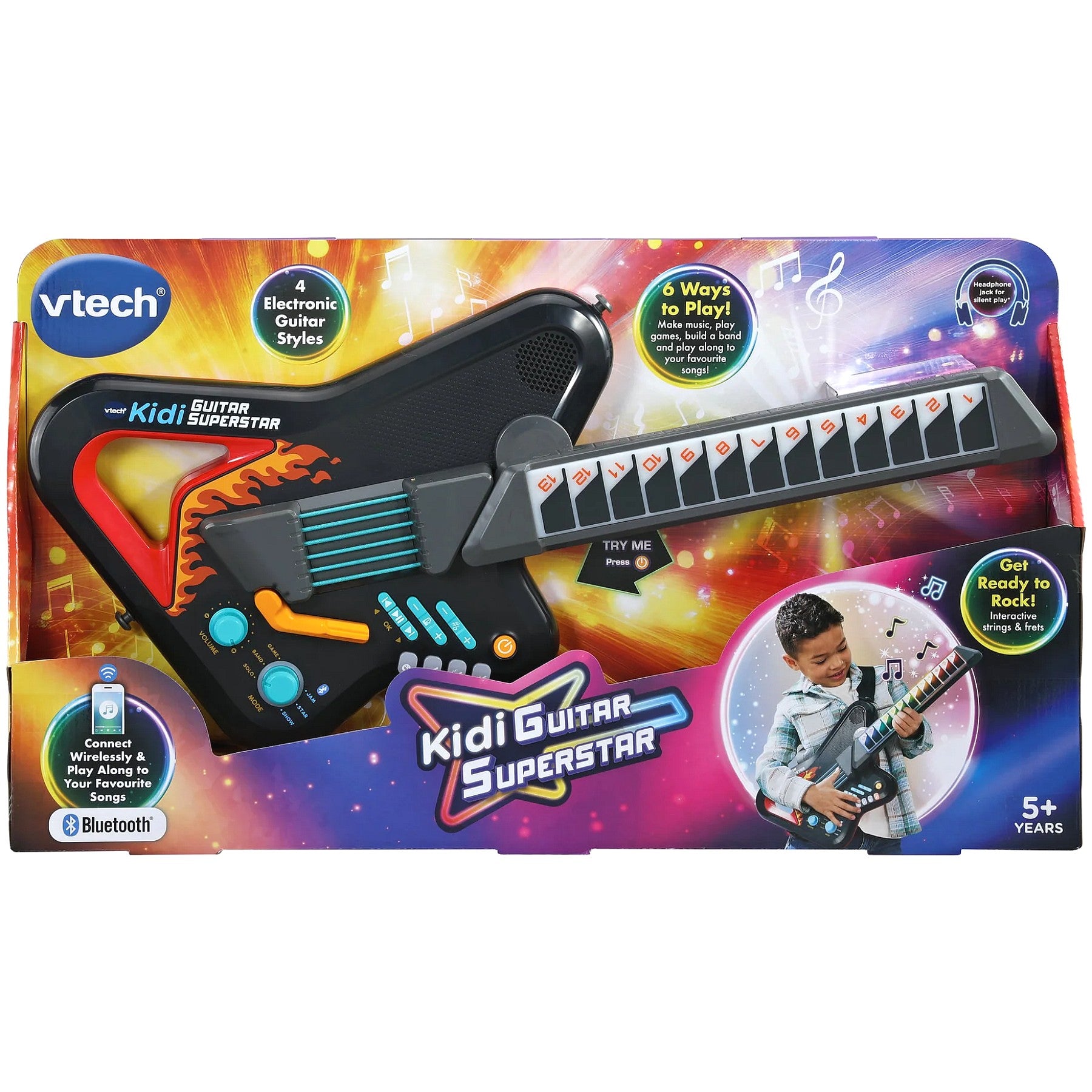 VTech - Kidi Guitar Superstar Black
