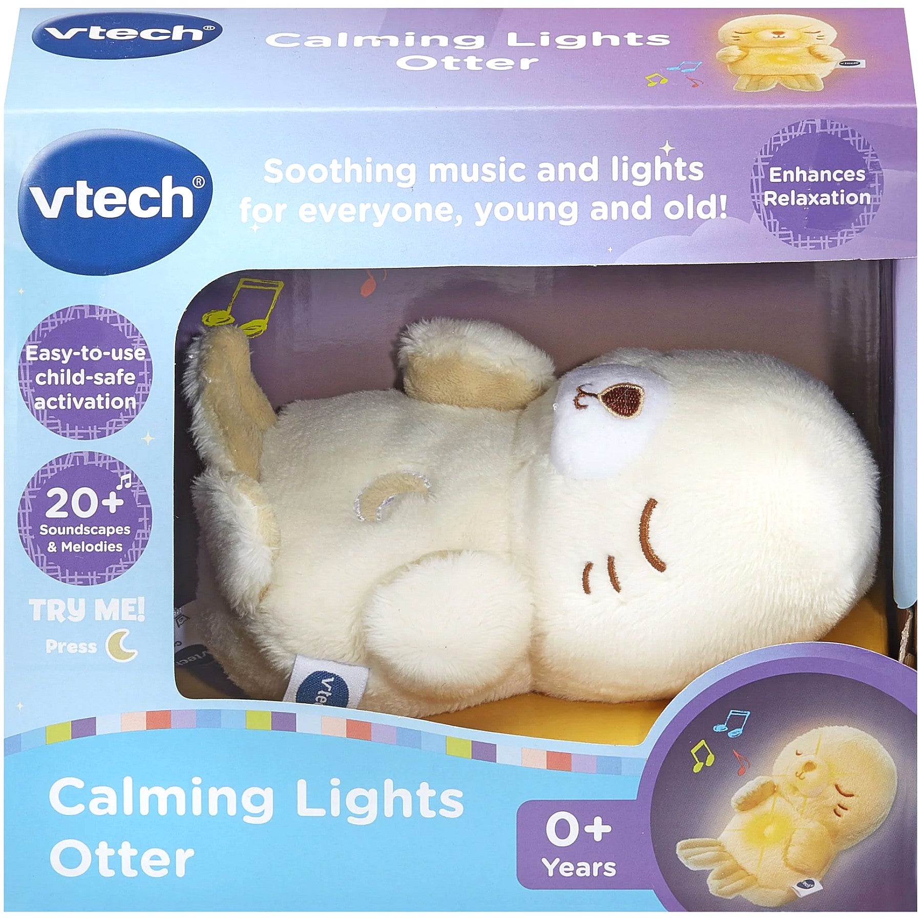 VTech - Calming Lights Otter Plush