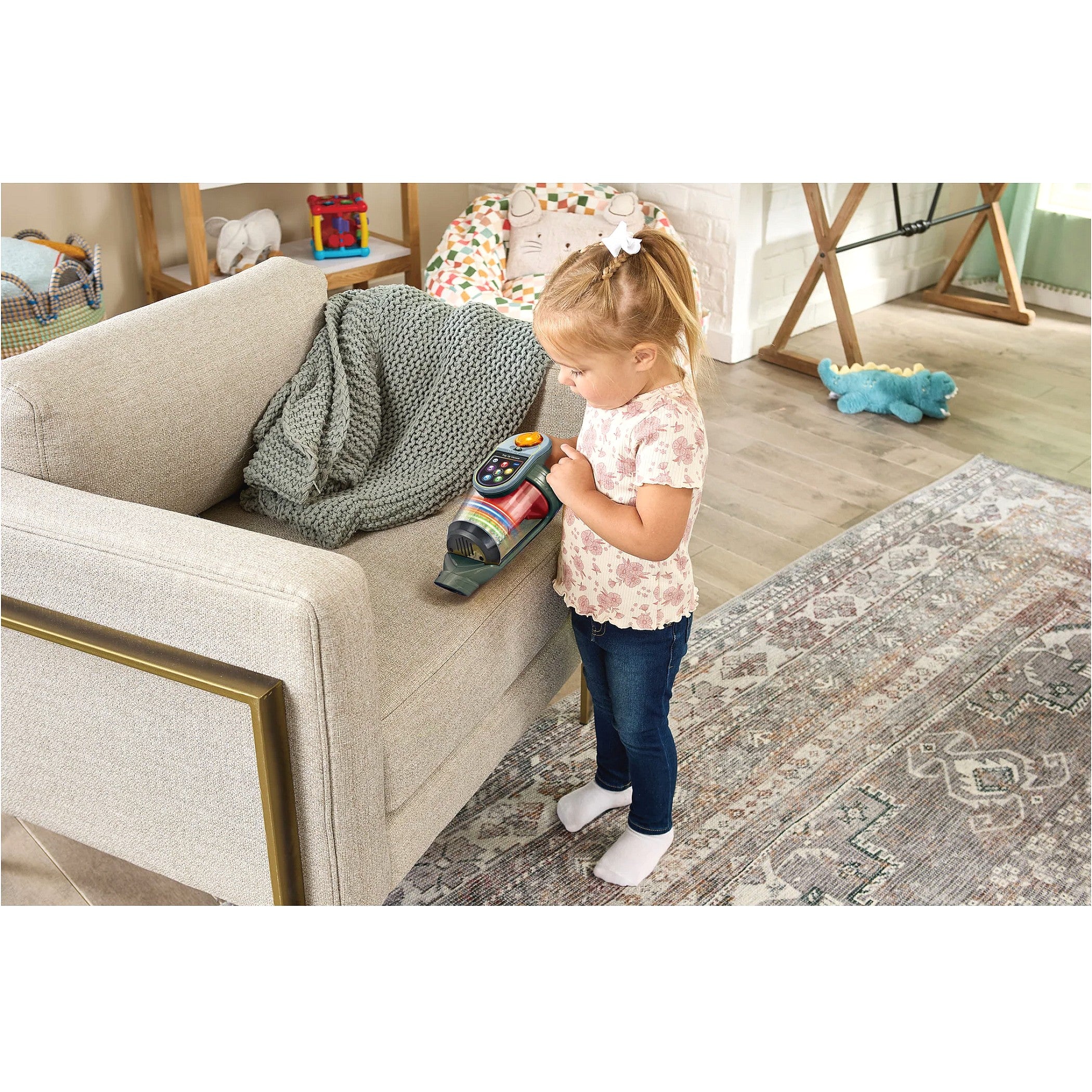 VTech - Tidy Up Vacuum Red