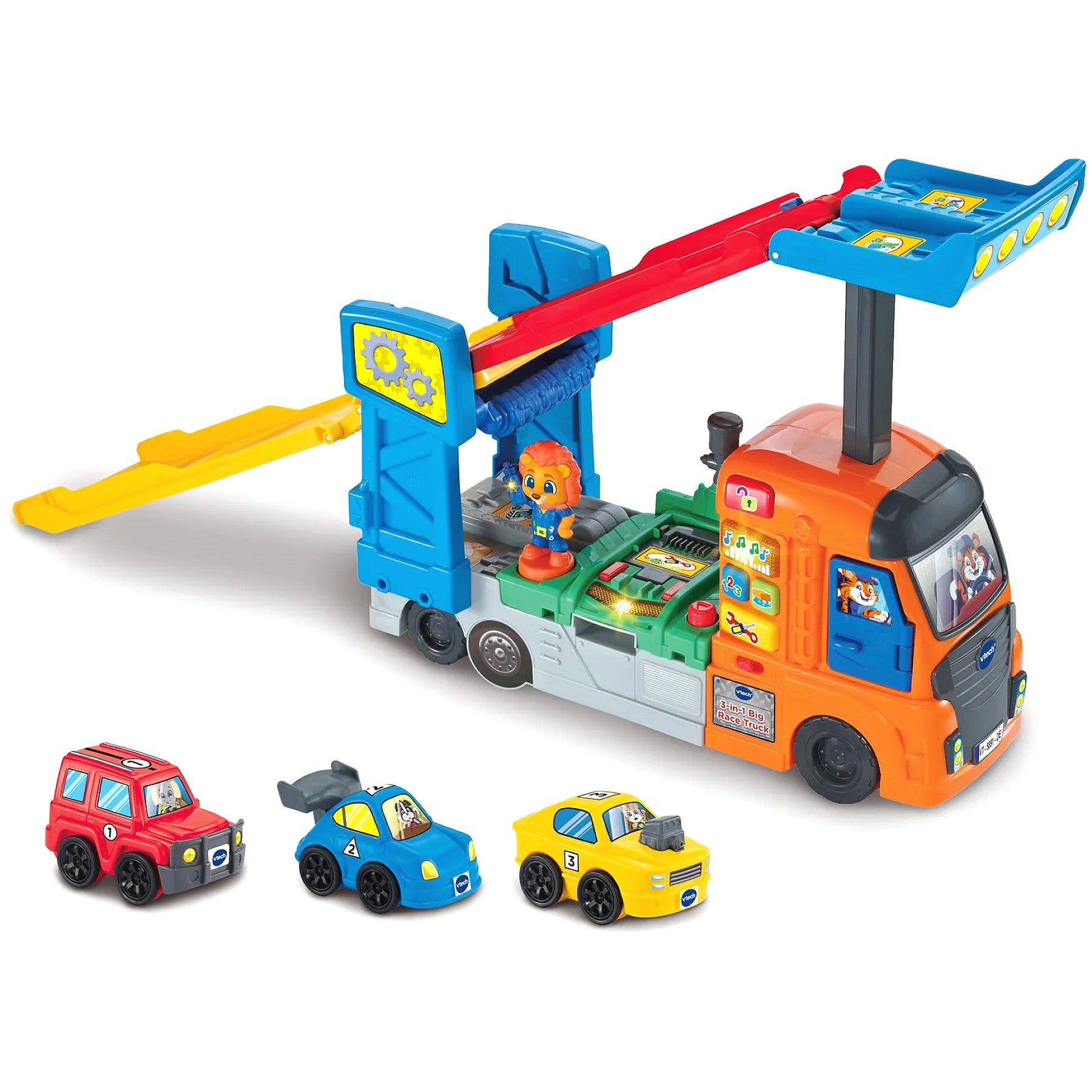 VTech - Toot-Toot Drivers 3-In-1 Big Race Truck