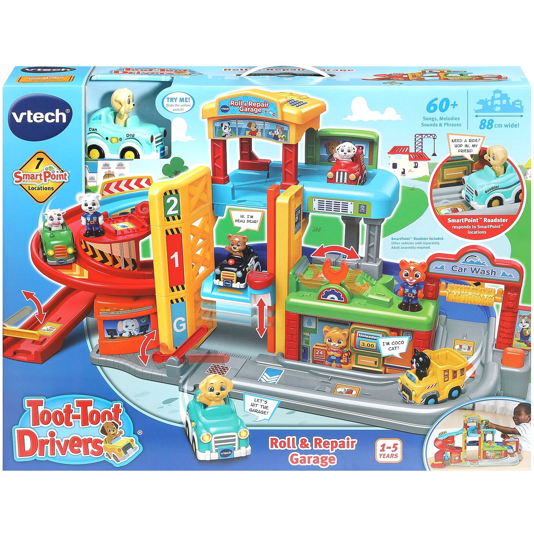 VTech - Toot-Toot Drivers Roll & Repair Garage