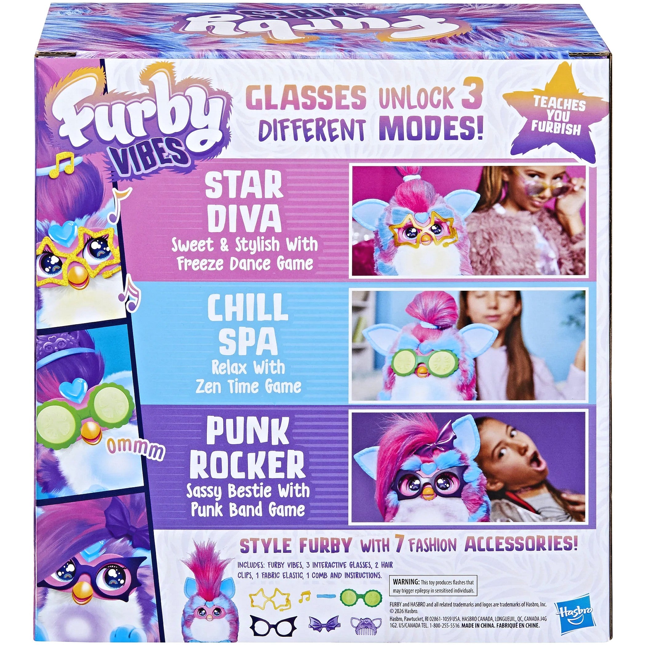 Furby - Vibes Electronic Plush - Hasbro