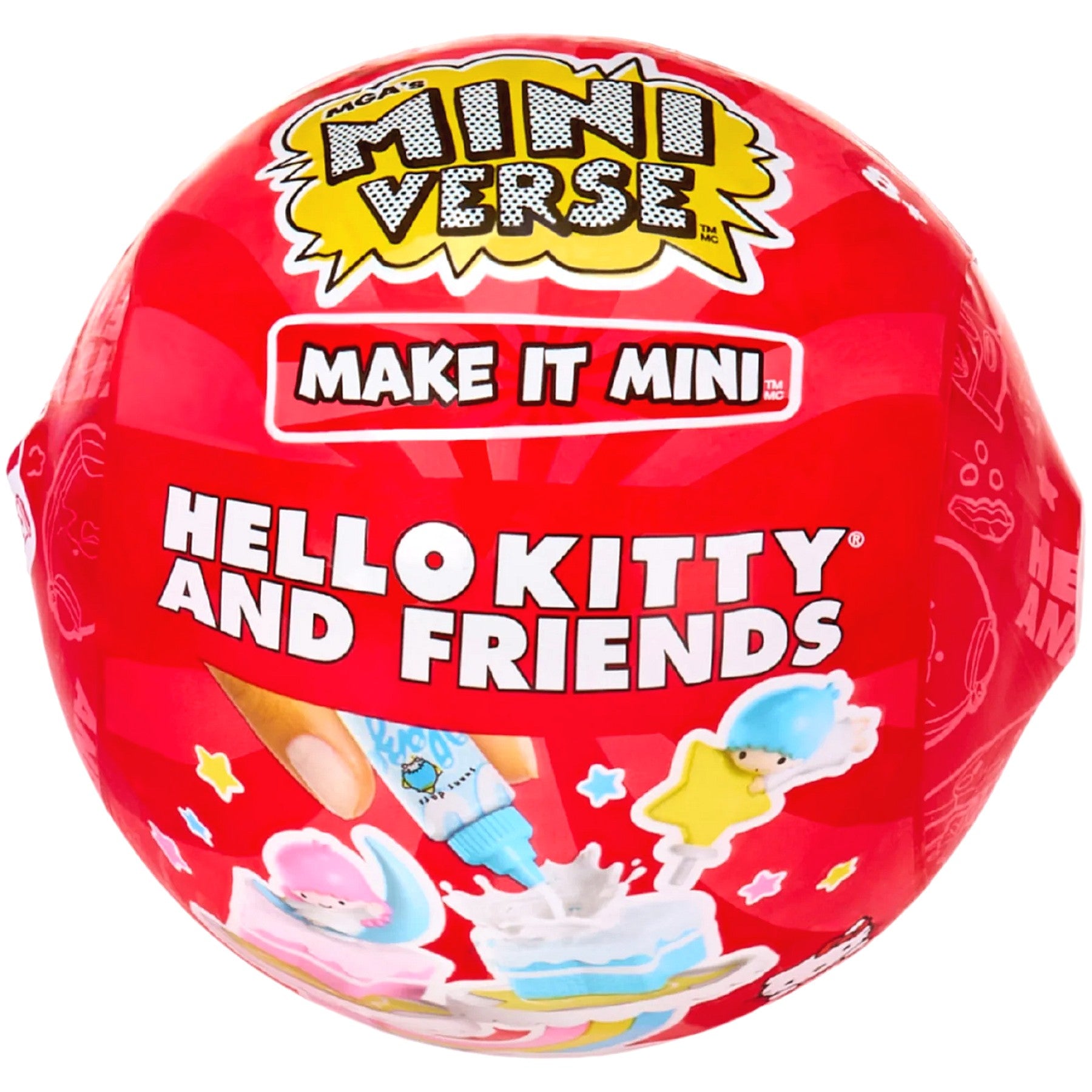 MGA's - Miniverse Make It Mini Series 4 Mystery Sanrio Hello Kitty Blind Capsule