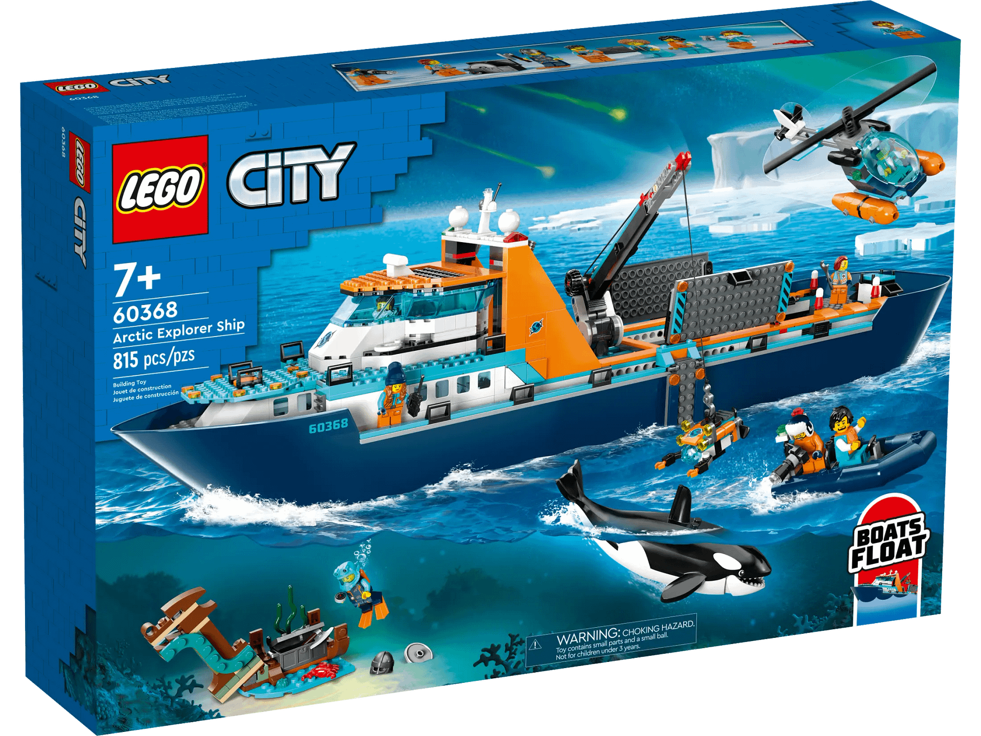 LEGO® 60368 Arctic Explorer Ship - City