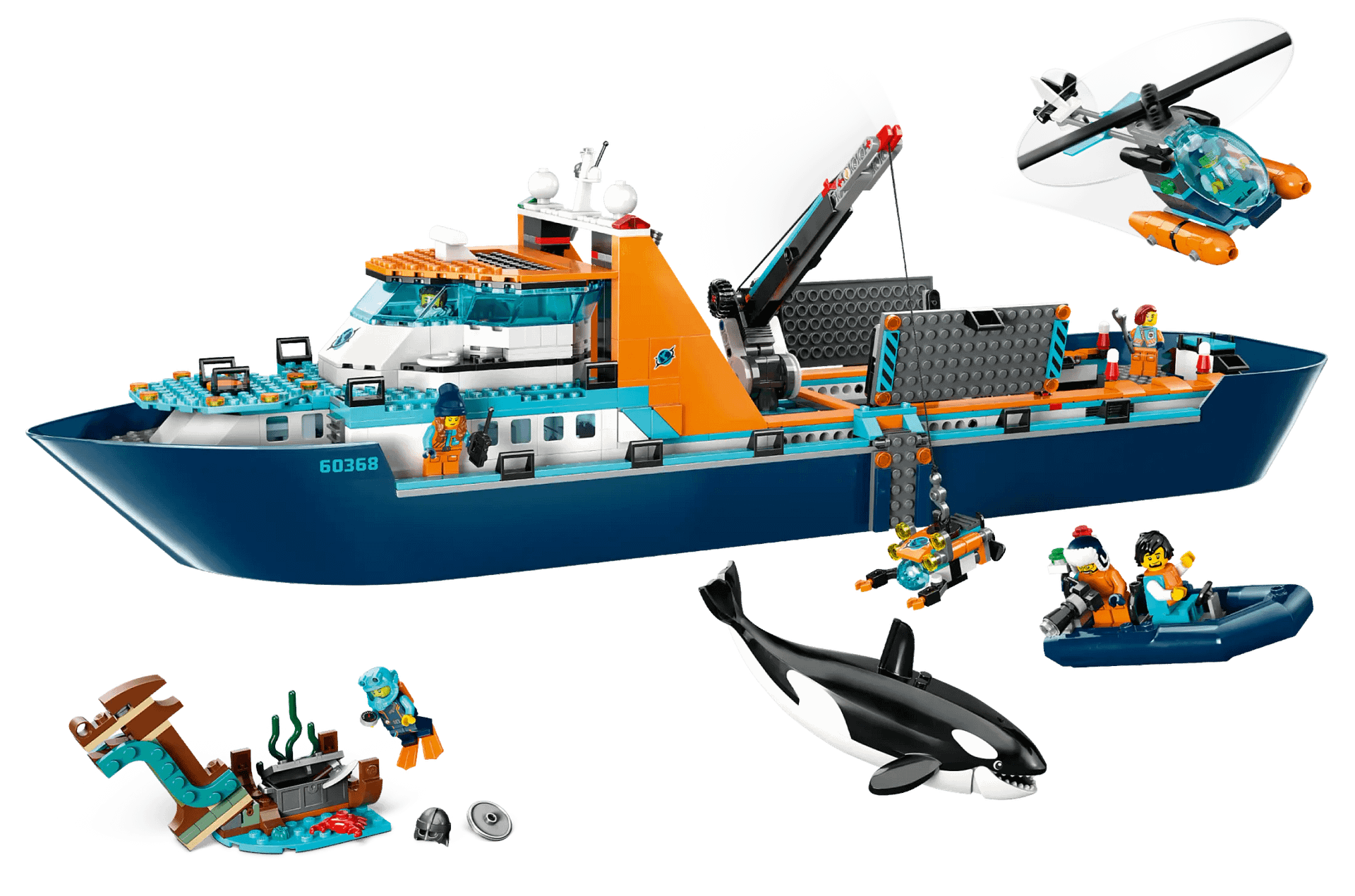 LEGO® 60368 Arctic Explorer Ship - City