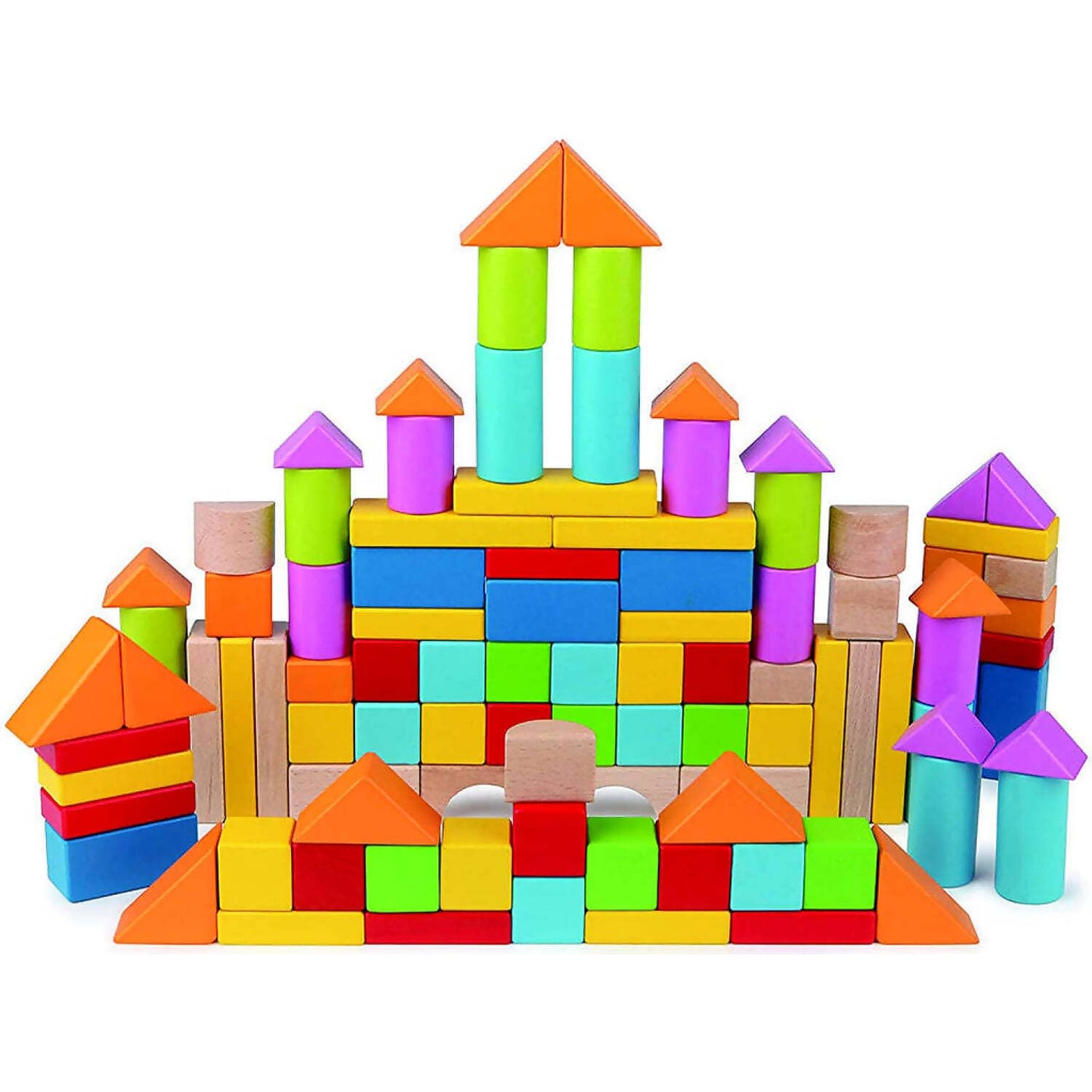 Hape - Wonderful Blocks 101 Pcs Wooden Toy