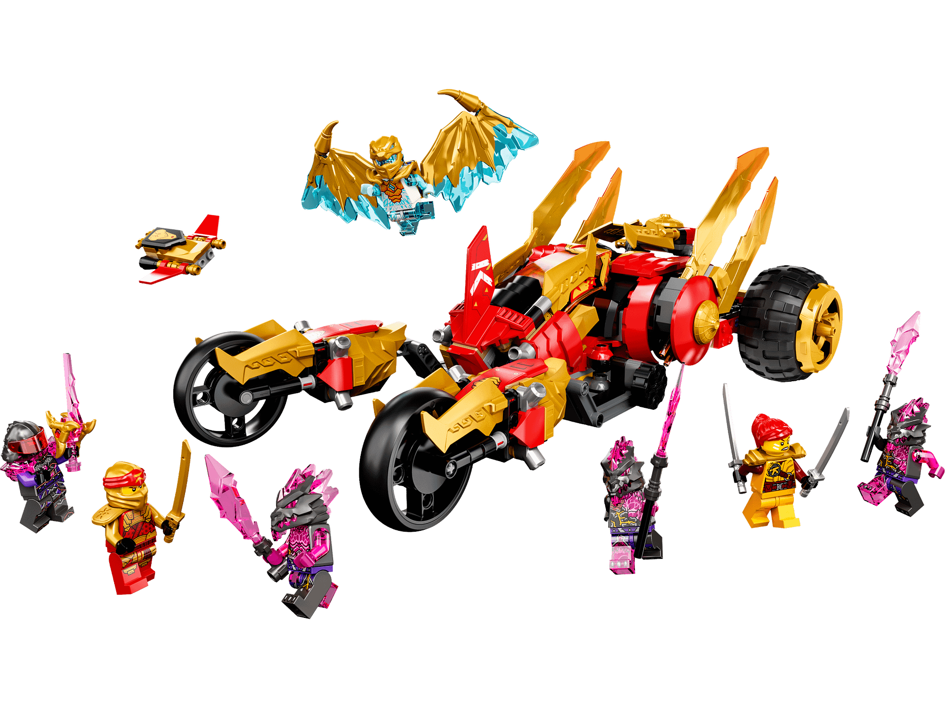 LEGO 71773 Kai s Golden Dragon Raider - Ninjago