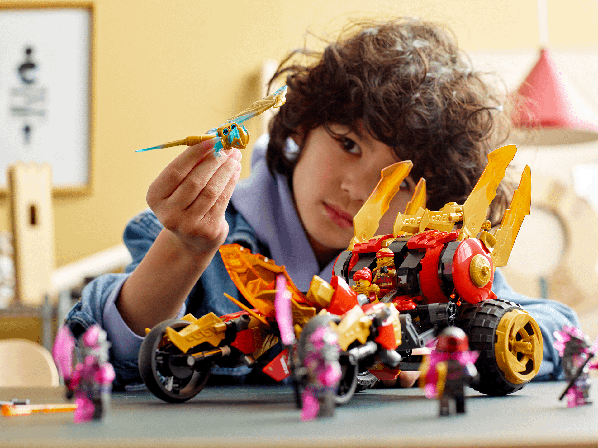 LEGO 71773 Kai s Golden Dragon Raider - Ninjago
