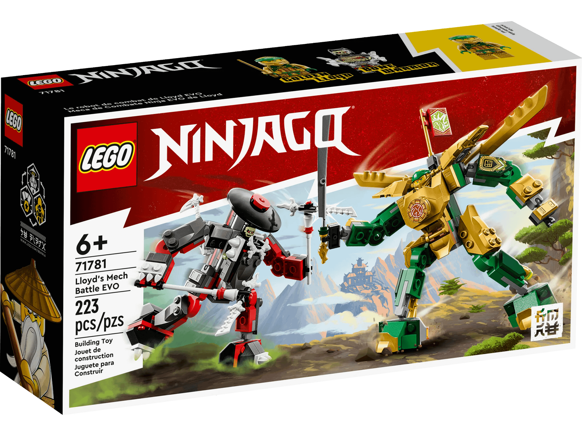 LEGO 71781 Lloyd's Mech Battle EVO - Ninjago