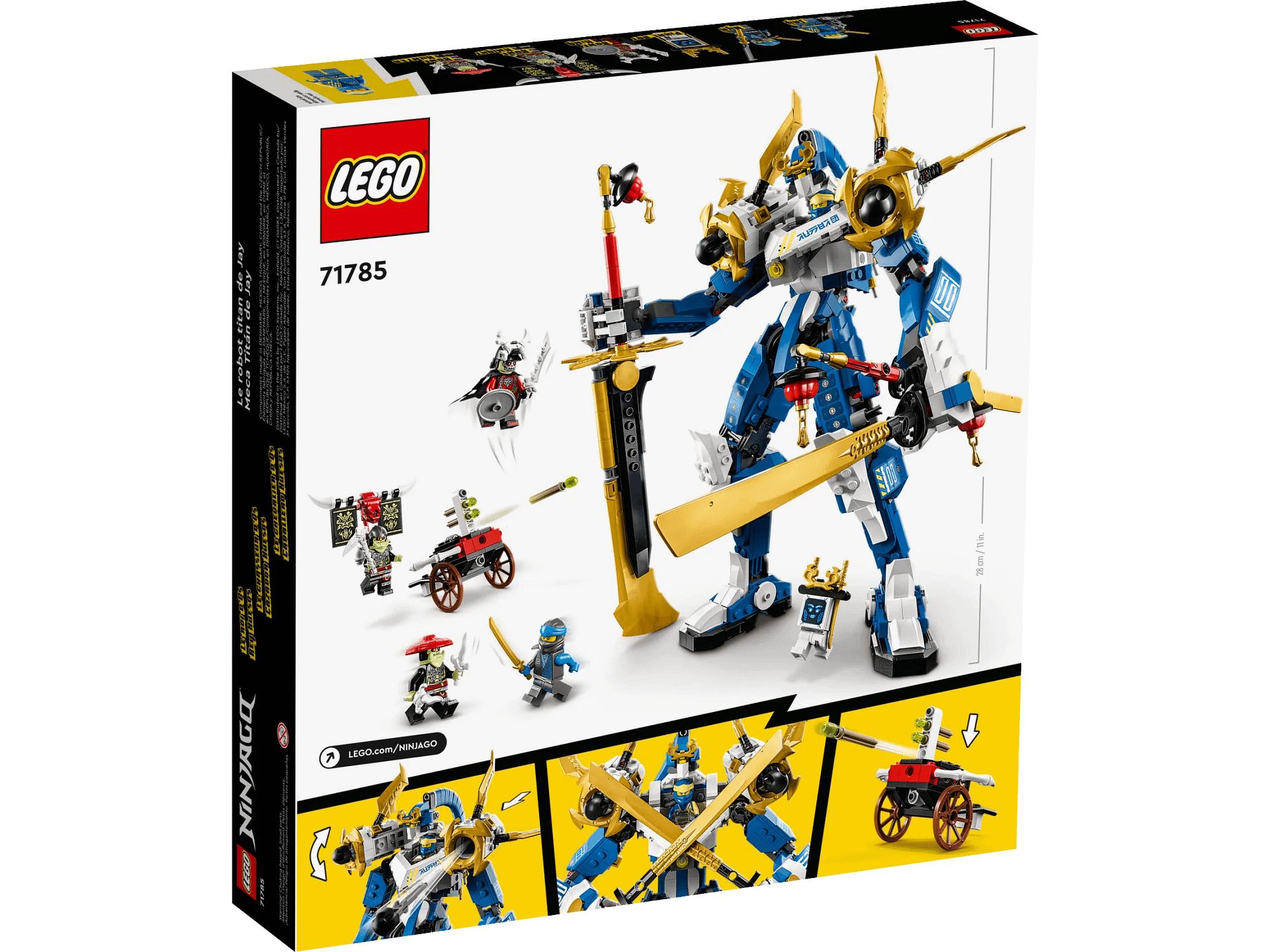 LEGO 71785 Jay's Titan Mech - Ninjago