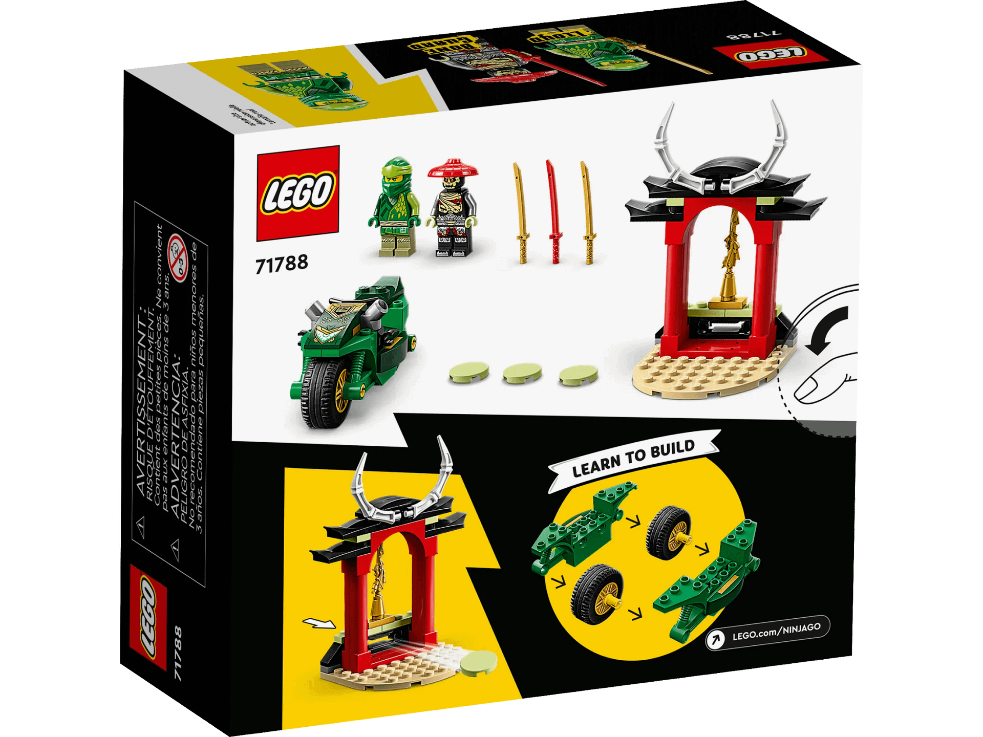 LEGO 71788 Llyod's Ninja Street Bike - Ninjago 4+