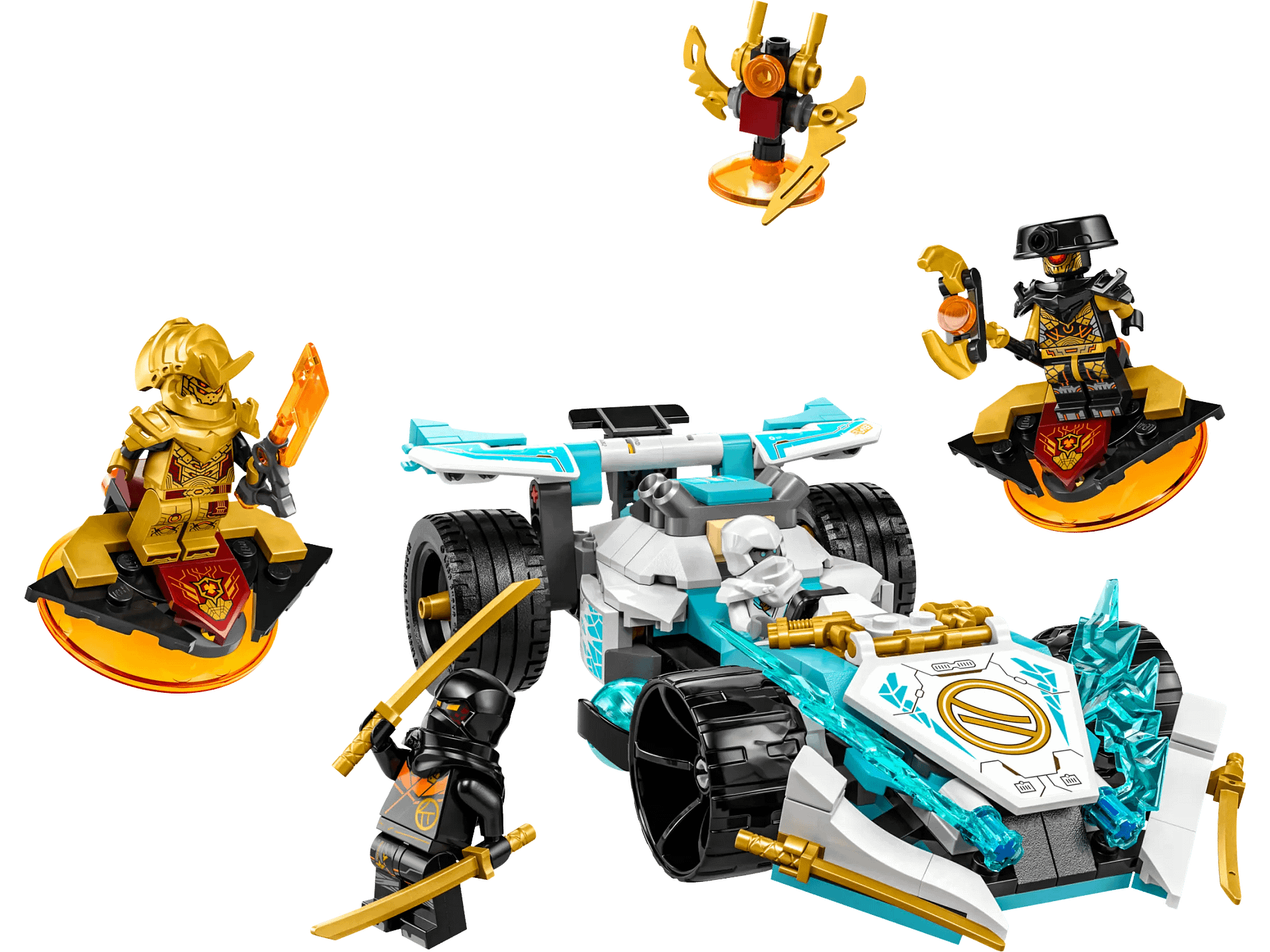 LEGO 71791 Zane s Dragon Power Spinjitzu Race Car - Ninjago