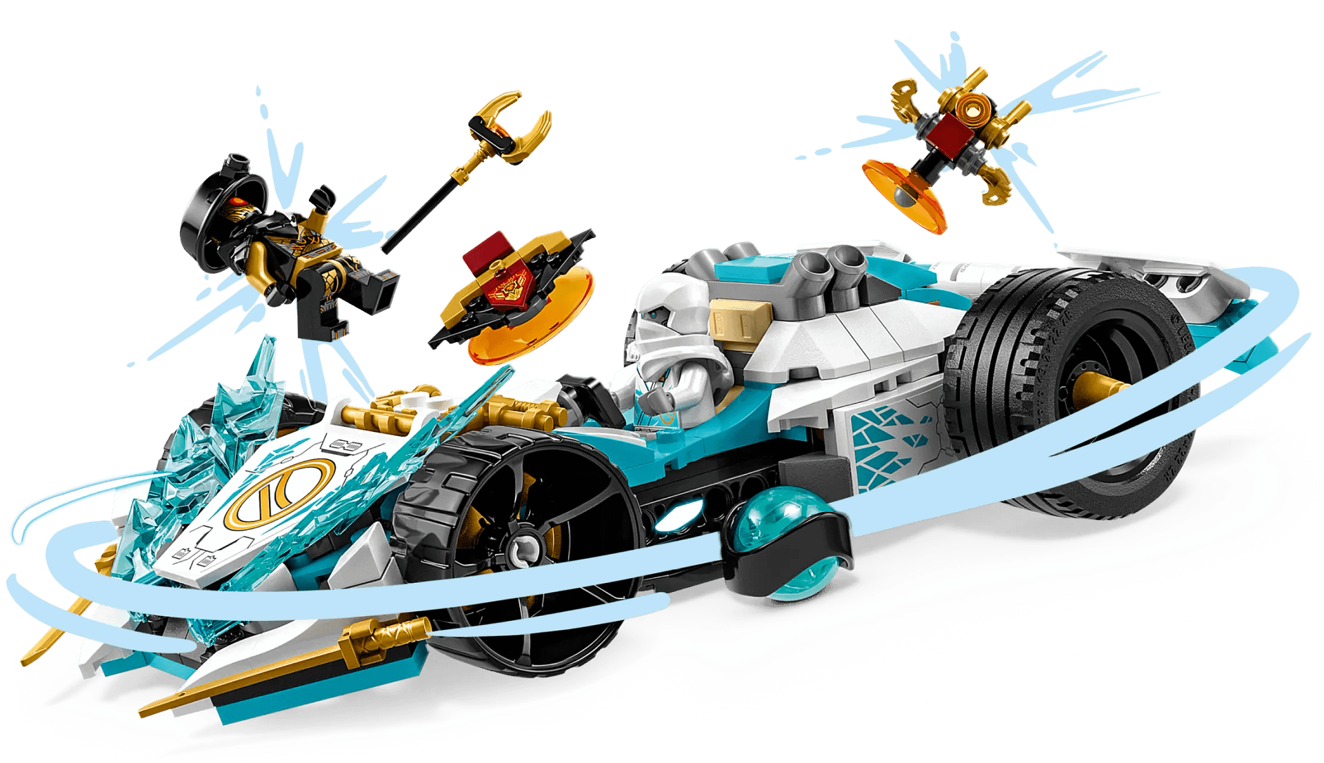 LEGO 71791 Zane s Dragon Power Spinjitzu Race Car - Ninjago