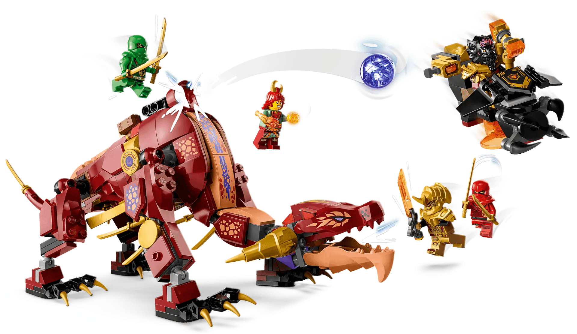 LEGO 71793 Heatwave Transforming Lava Dragon - Ninjago