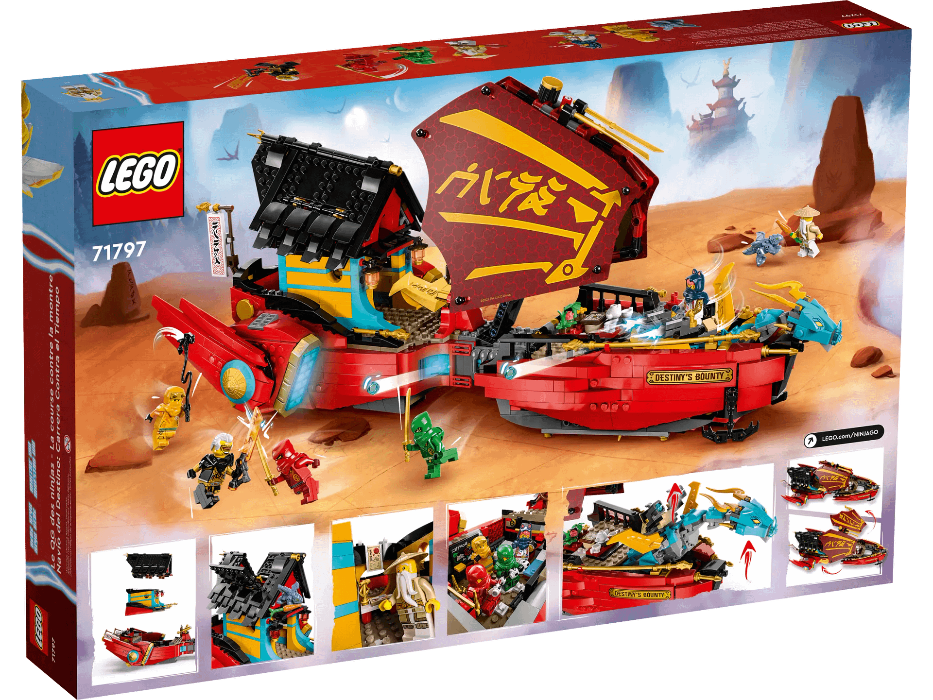 LEGO 71797 Destiny s Bounty - race against time - Ninjago