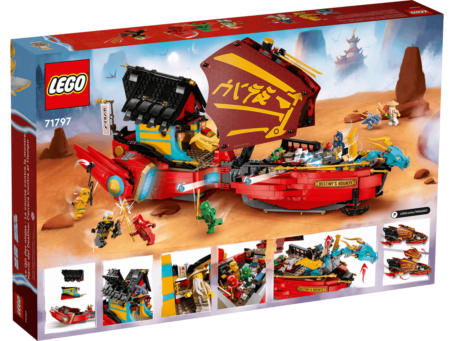 LEGO 71797 Destiny’s Bounty - race against time - Ninjago
