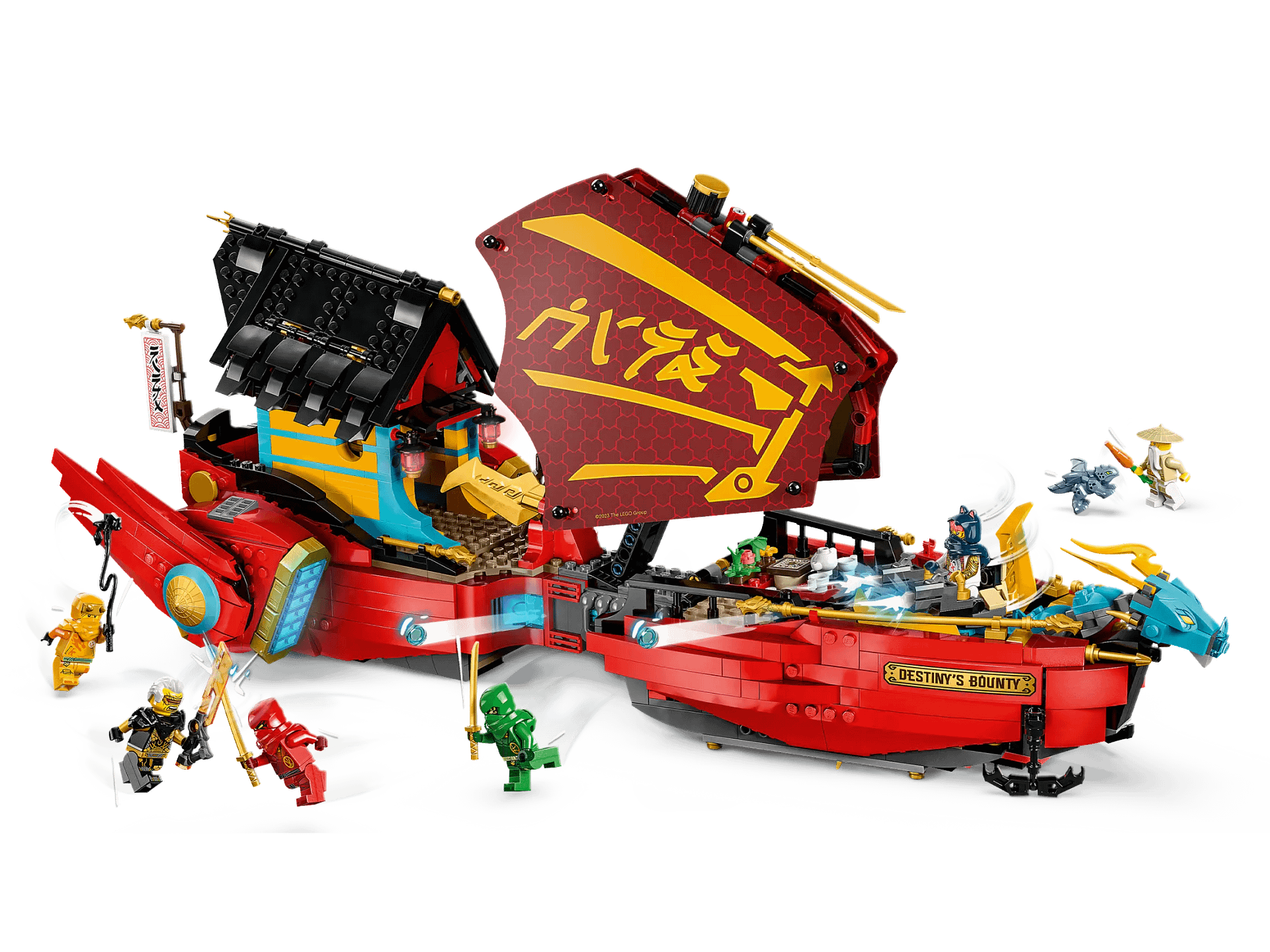 LEGO 71797 Destiny s Bounty - race against time - Ninjago
