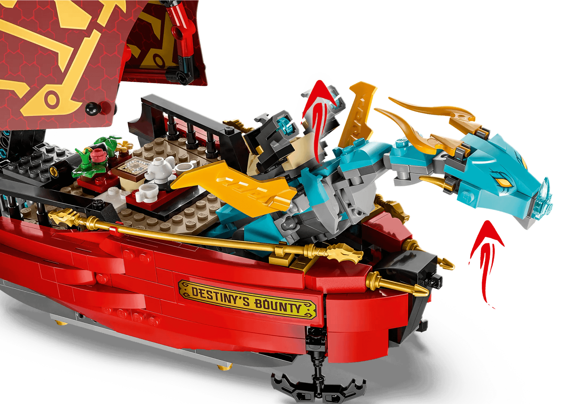 LEGO 71797 Destiny s Bounty - race against time - Ninjago
