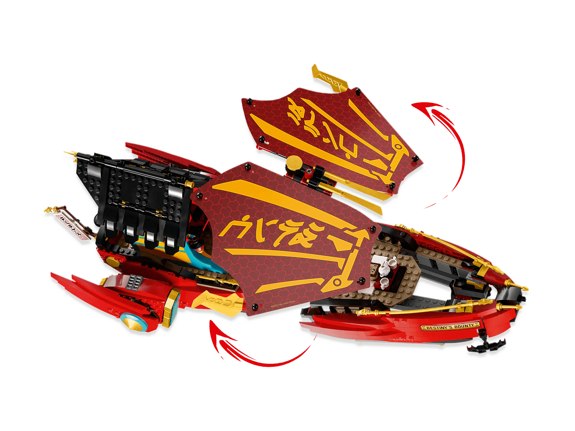 LEGO 71797 Destiny s Bounty - race against time - Ninjago