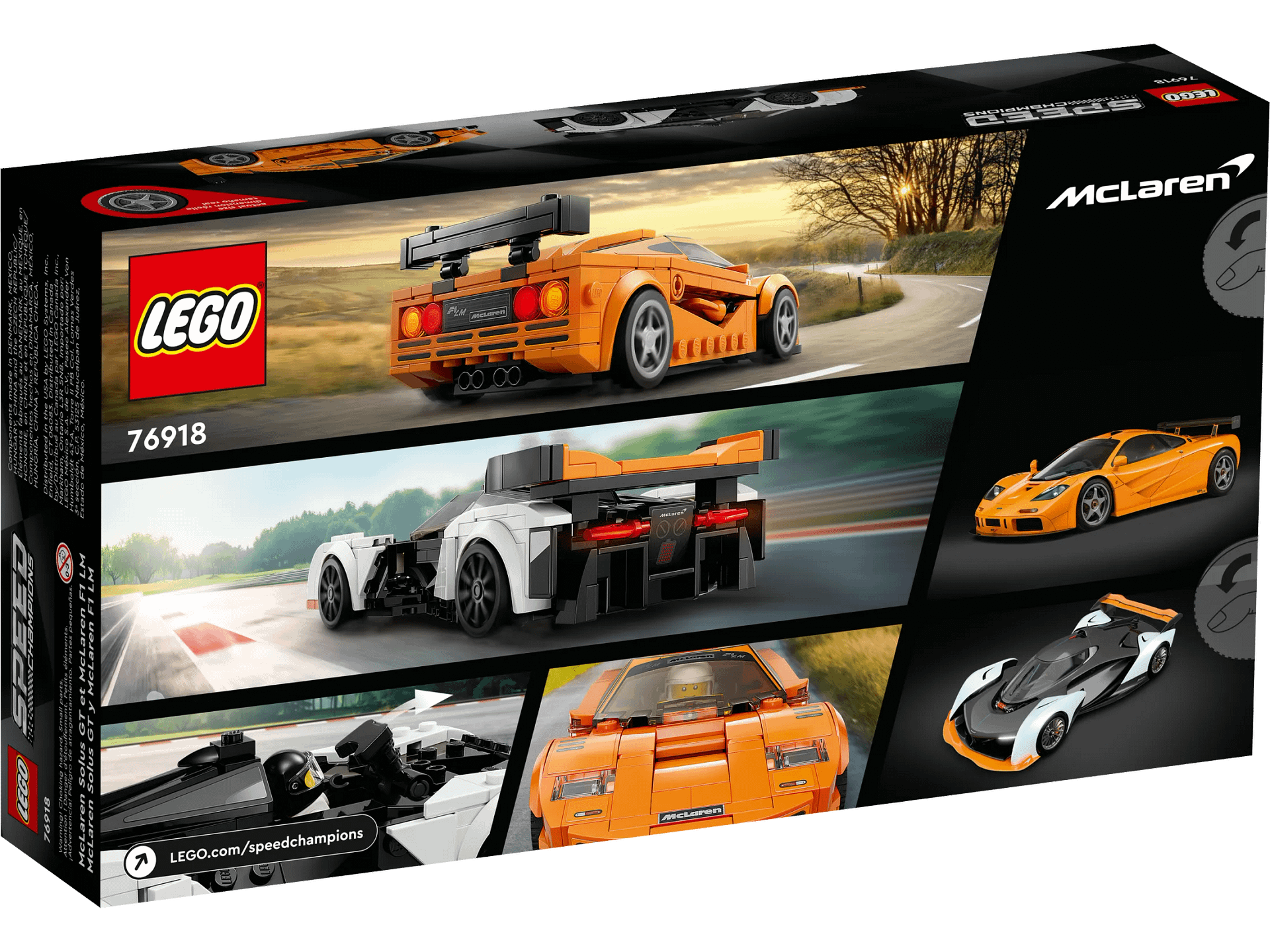 LEGO 76918 McLaren Solus GT & McLaren F1 LM - Speed Champions