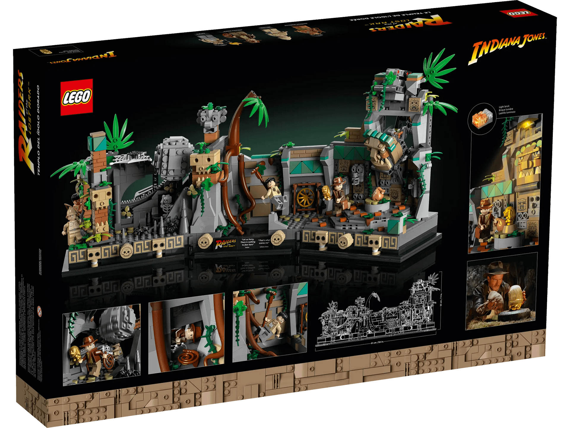 LEGO 77015 Temple Of The Golden Idol - Indiana Jones
