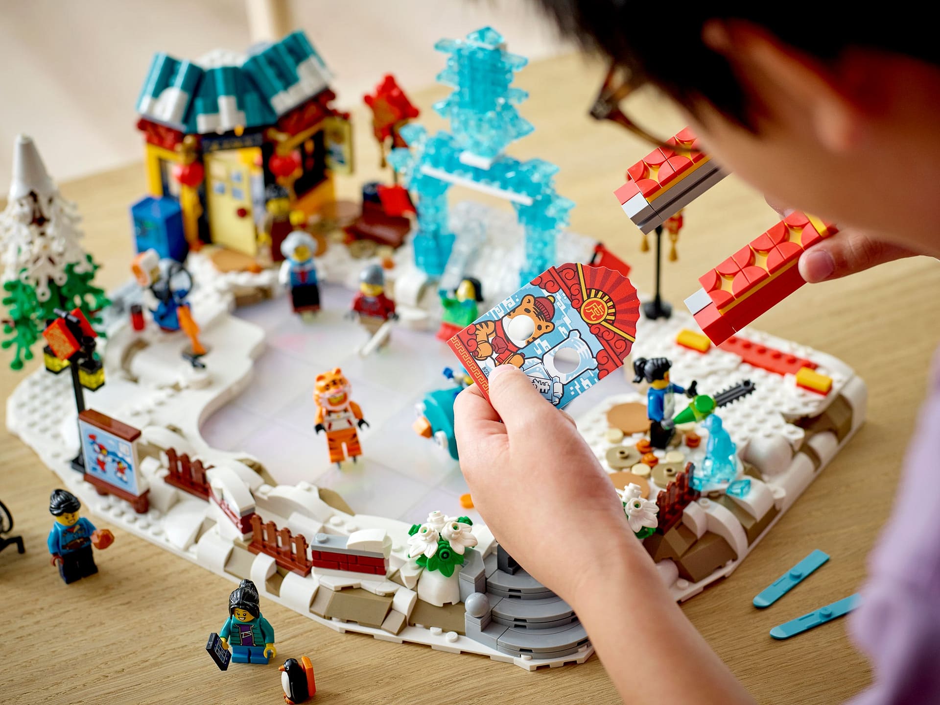 LEGO 80109 Lunar New Year Ice Festival - Chinese Traditional Festivals