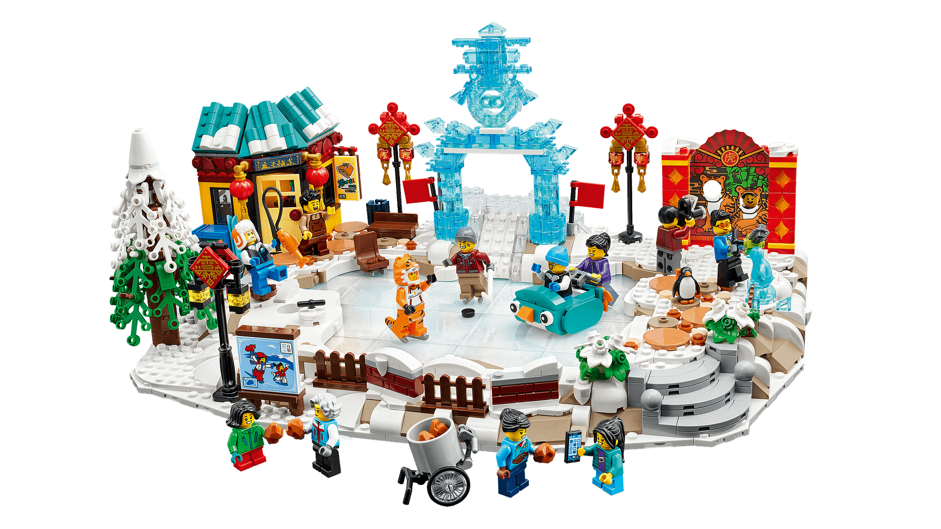 LEGO 80109 Lunar New Year Ice Festival - Chinese Traditional Festivals