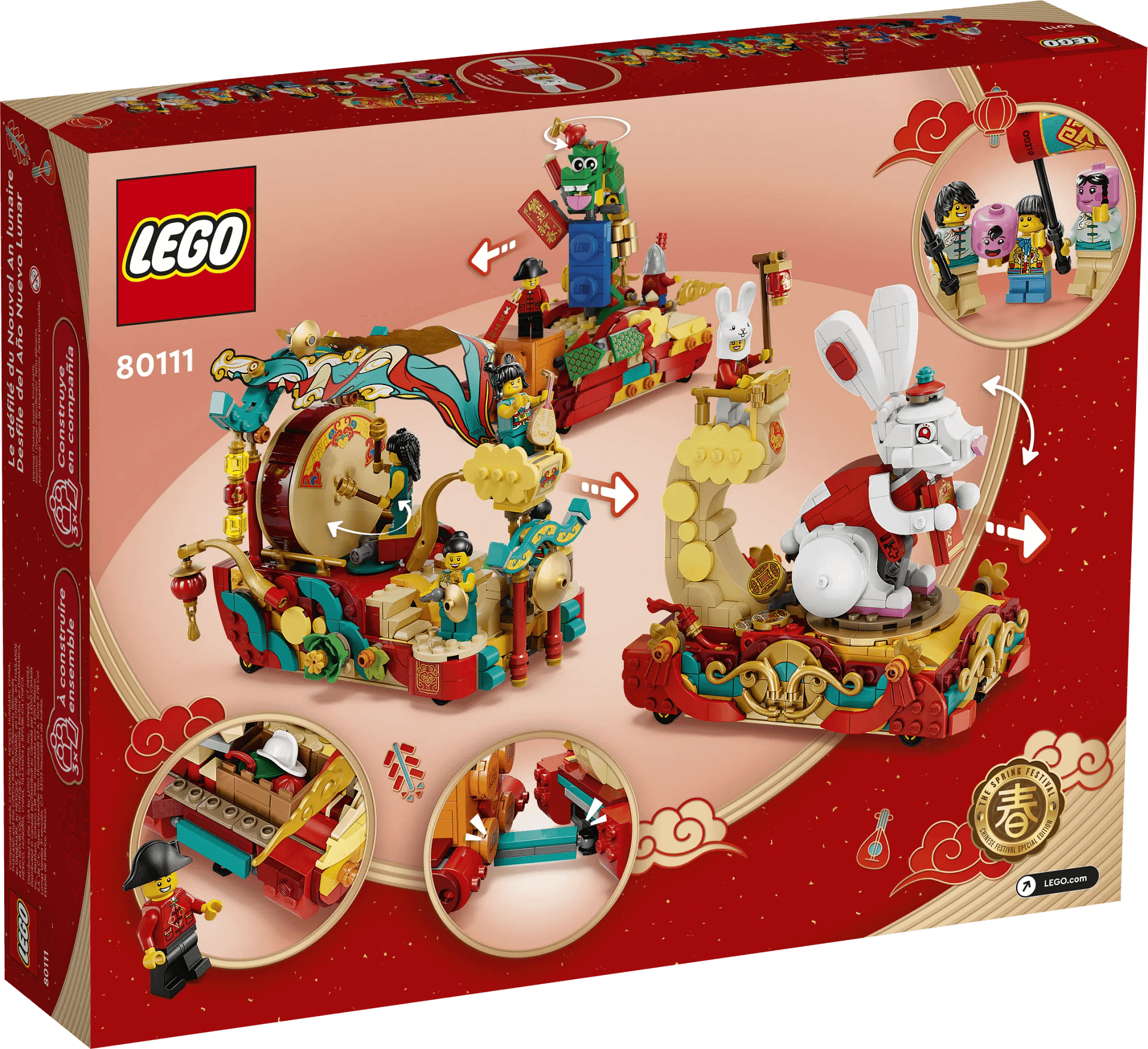 LEGO 80111 Lunar New Year Parade - Chinese Festivals
