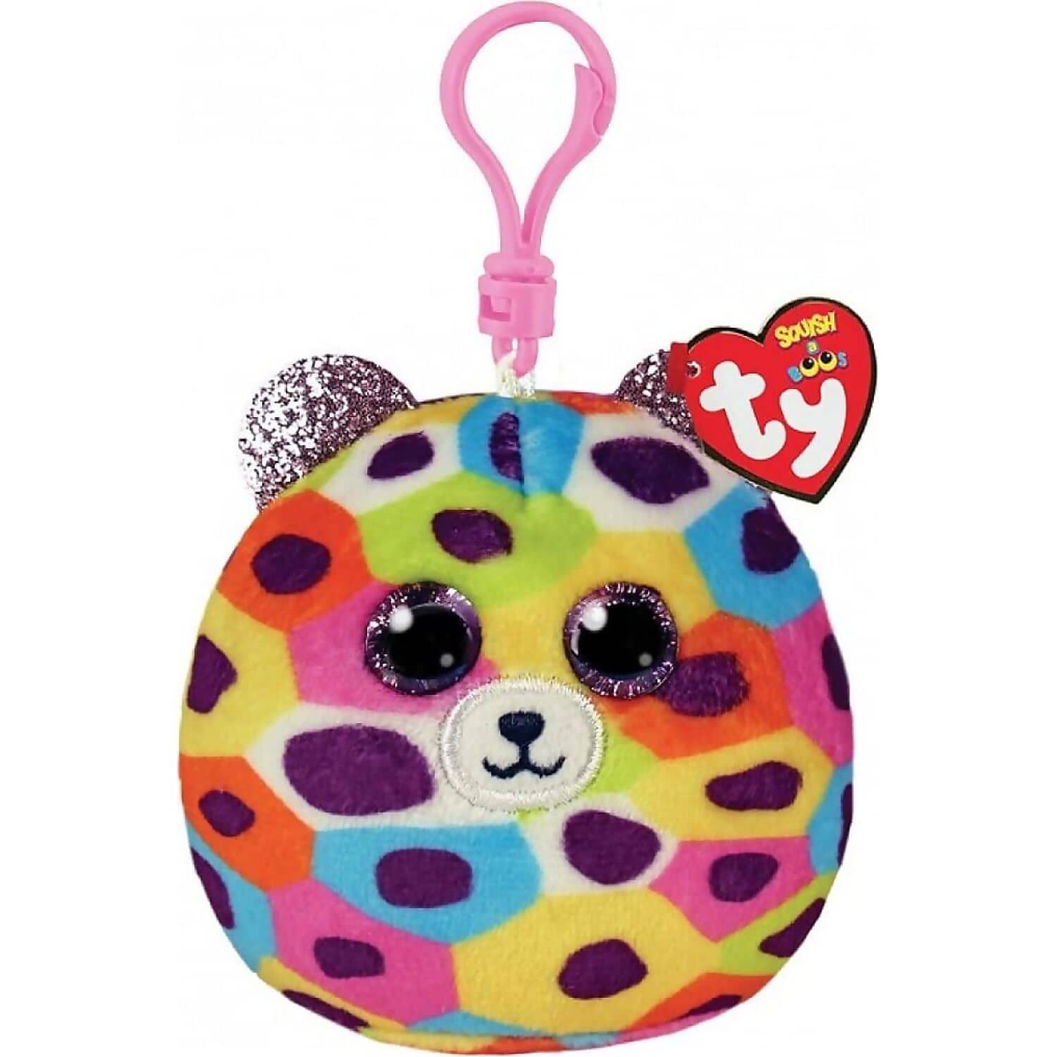 Ty - Squish-a-boos - Clip - Giselle Leopard Squishy Beanies