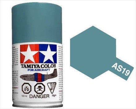 AS-19 TAMIYA ACRYLIC SPRAY PAINT 100ML (AIRCRAFT) INTERMEDIATE BLUE
