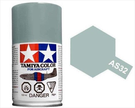 AS-32 TAMIYA MEDIUM SEA GRAY 2 ACRYLIC SPRAY PAINT 100ML (AIRCRAFT) MEDIUM SEA GRAY 2
